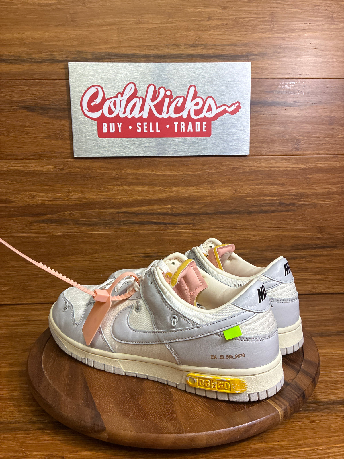 Nike Dunk Low Off-White Lot 6