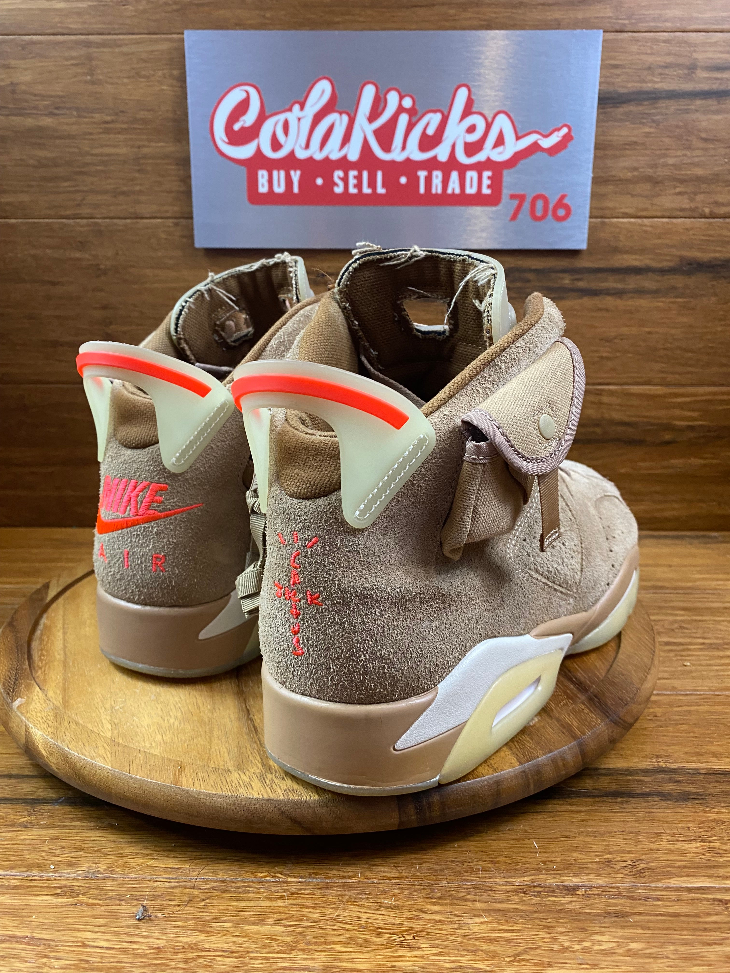 Jordan 6 Retro Travis Scott British Khaki