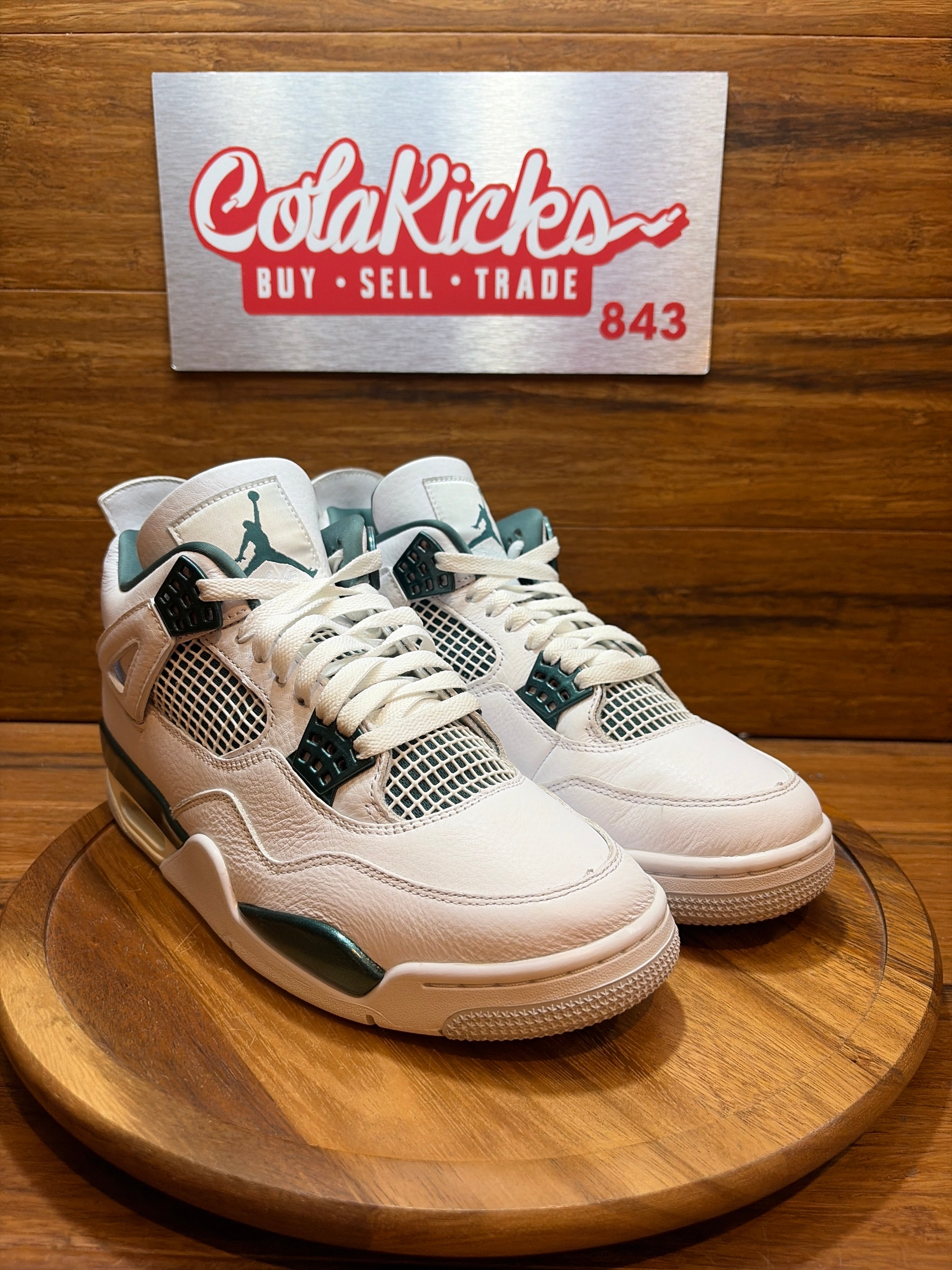 Jordan 4 Retro Oxidized Green