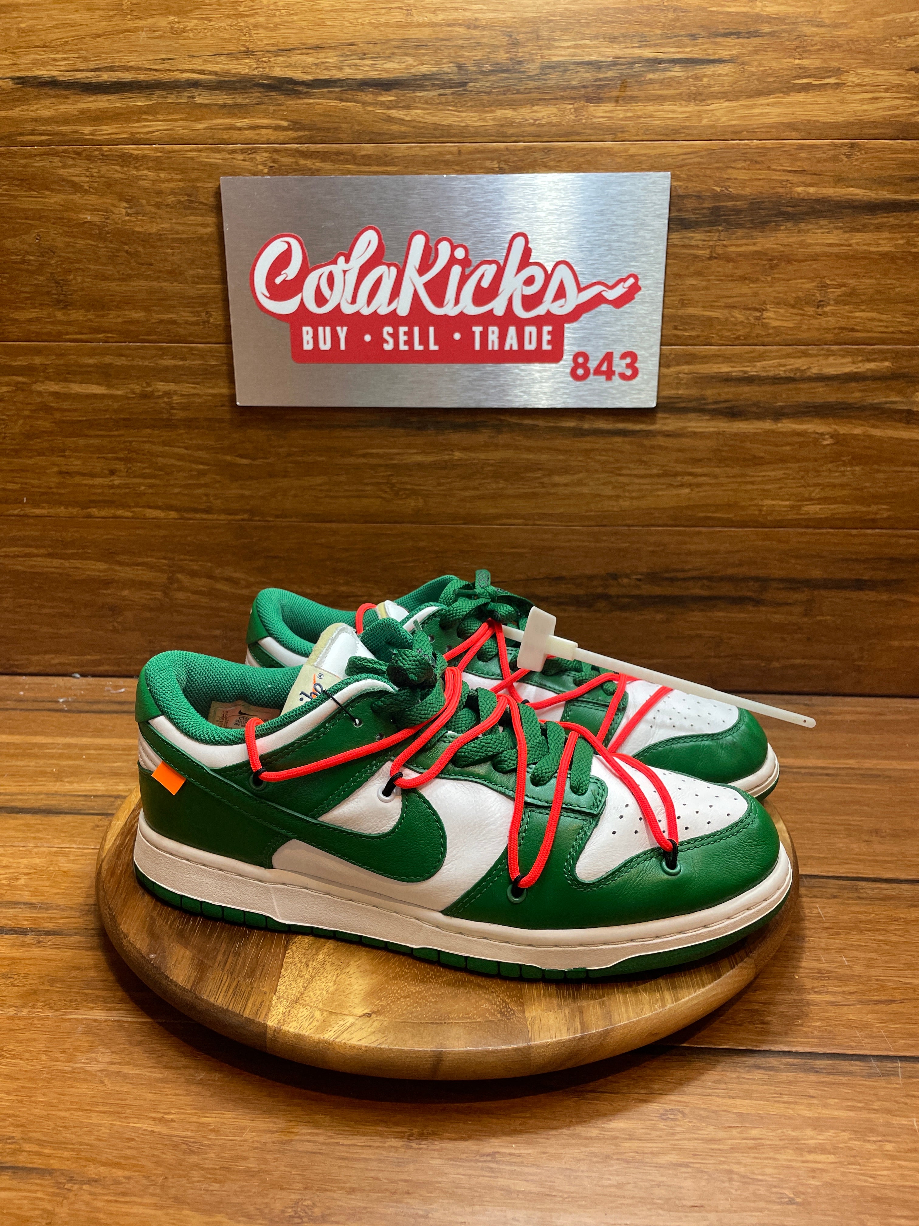 Nike Dunk Low Off-White Pine Green
