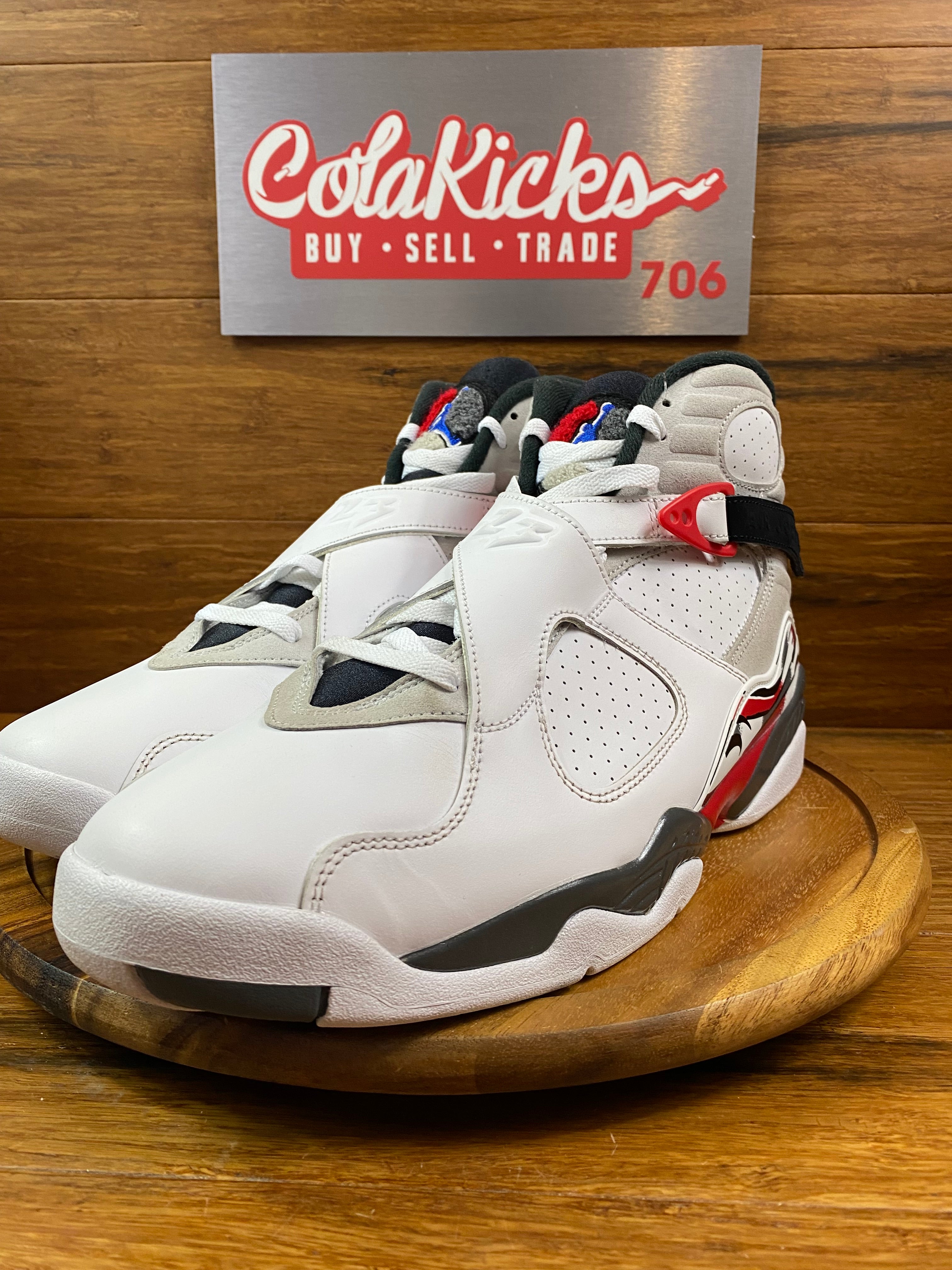 Jordan 8 Retro White True Red (2025)