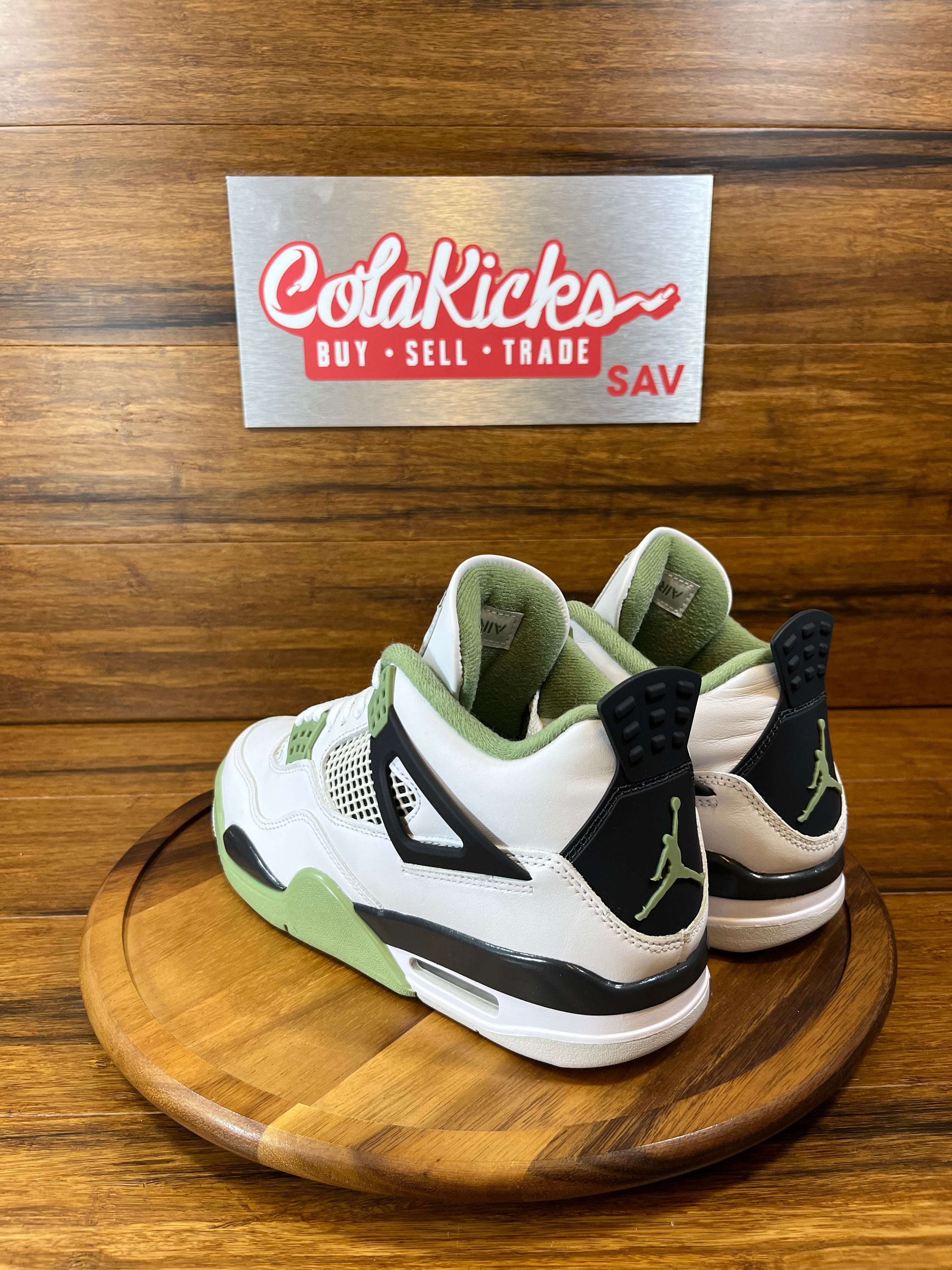 Jordan 4 Retro Seafoam (Women's)