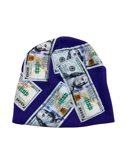 Supreme Money Beanie Purple