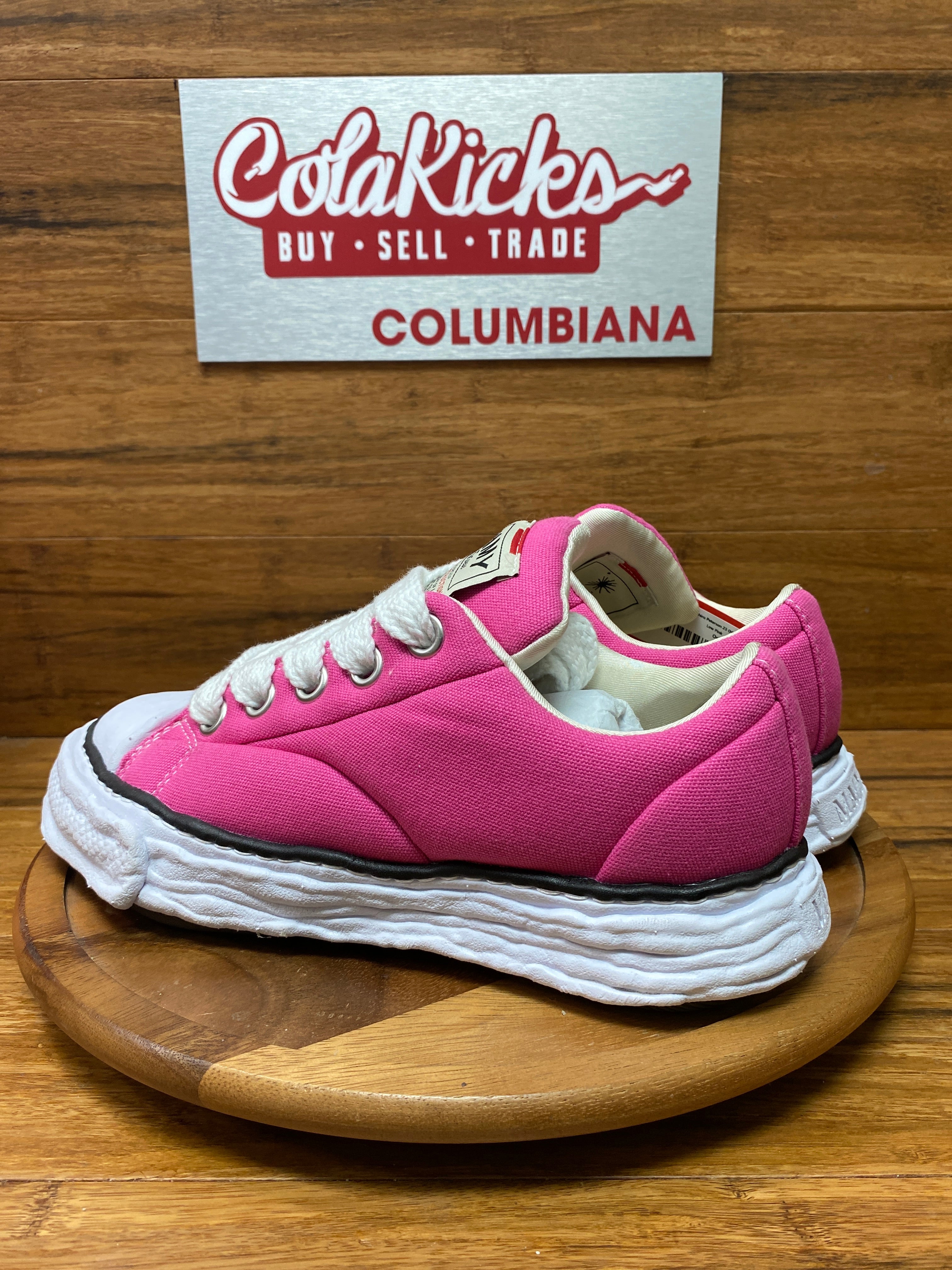 Maison Mihara Yasuhiro Peterson 23 OG Sole Padded Canvas Low Pink