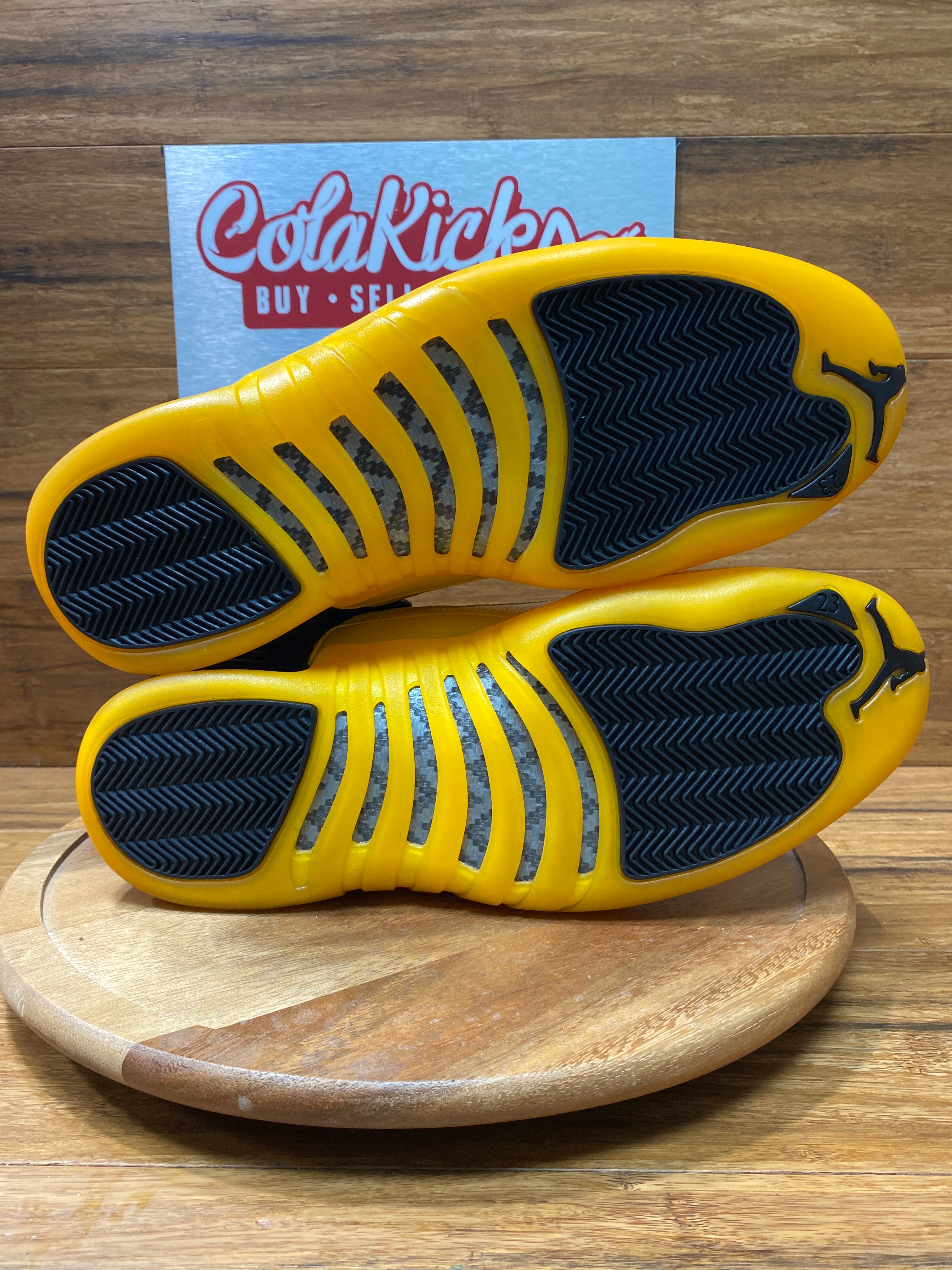 Jordan 12 Retro Black University Gold