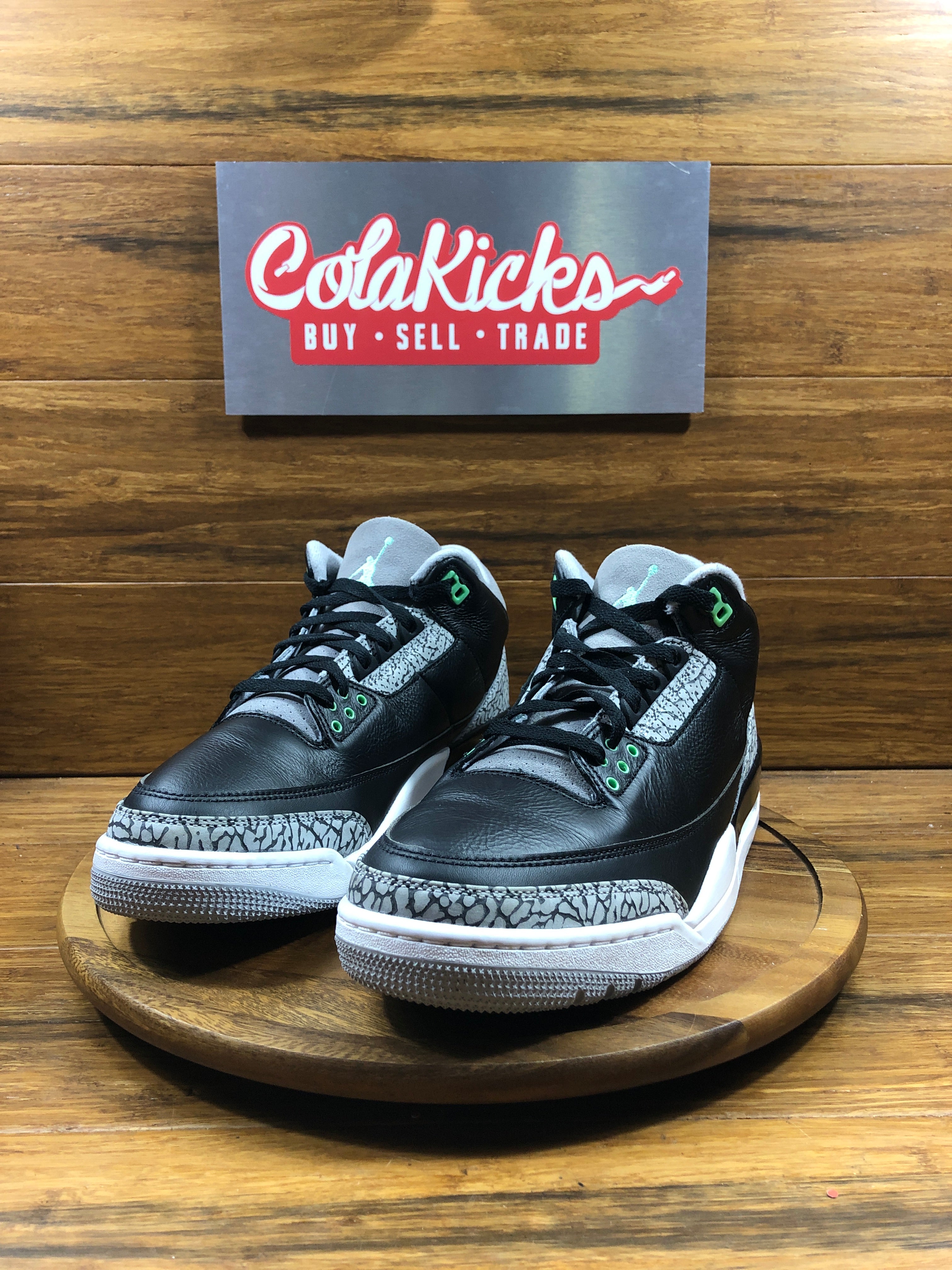 Jordan 3 Retro Green Glow