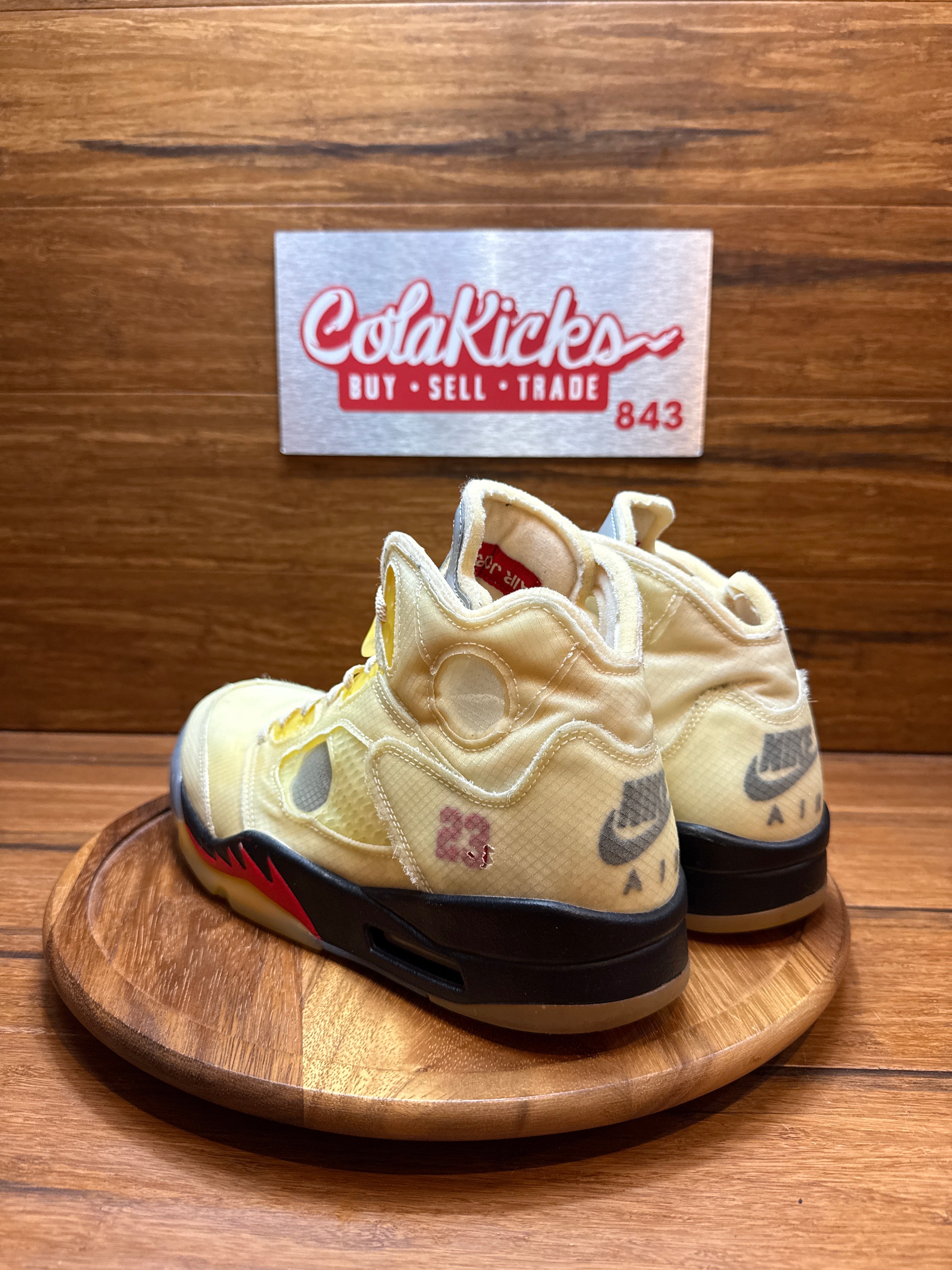 Jordan 5 Retro Off-White Sail