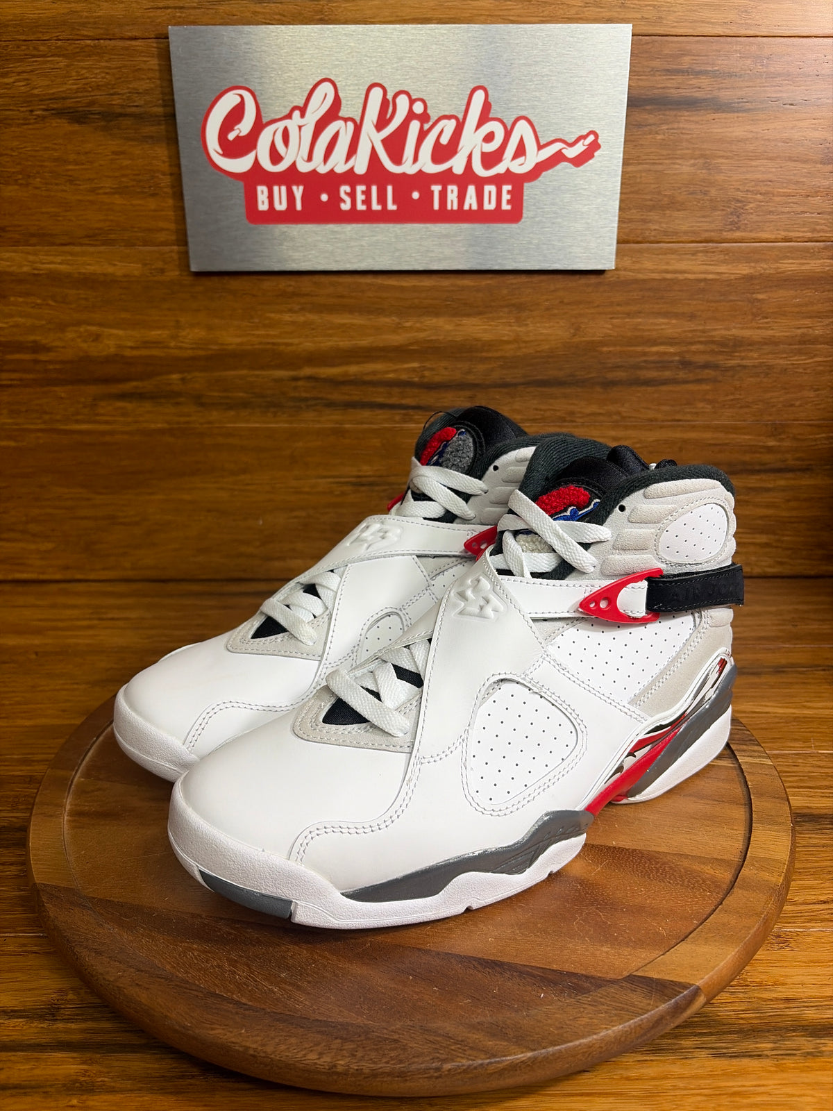 Jordan 8 Retro White True Red (2025)