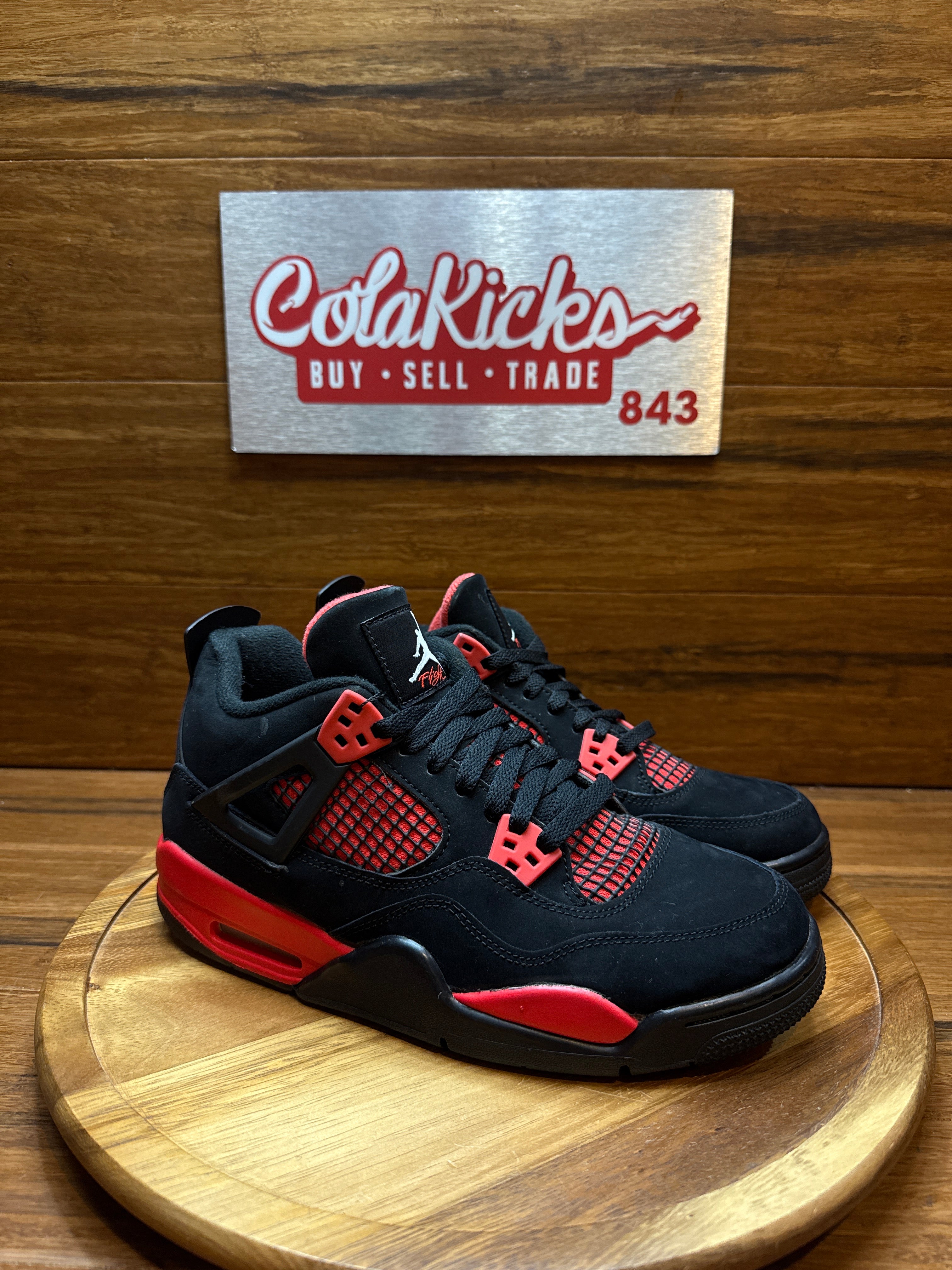 Jordan 4 Retro Red Thunder (GS)