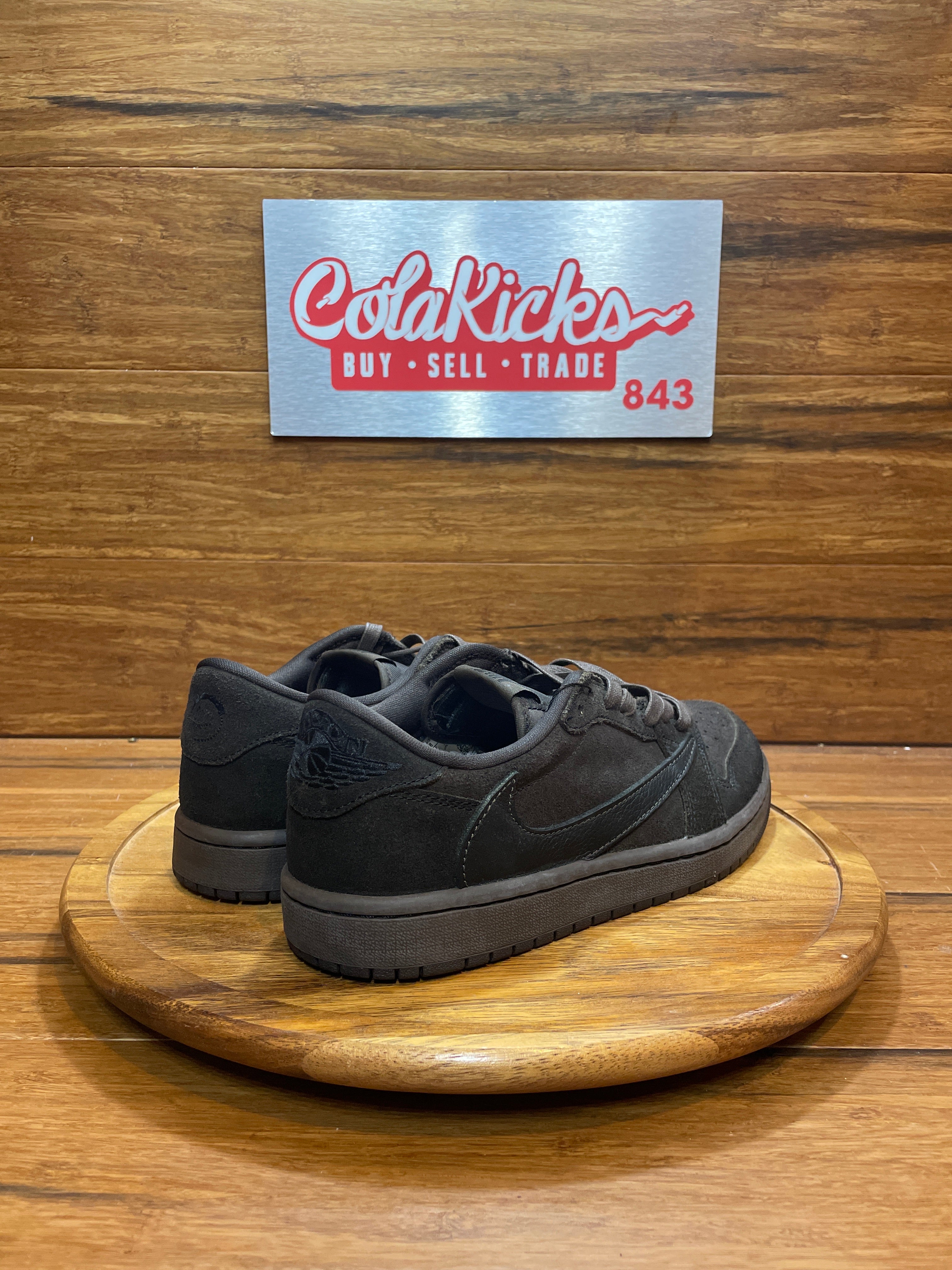 Jordan 1 Retro Low OG SP Travis Scott Velvet Brown (Missing Lid)
