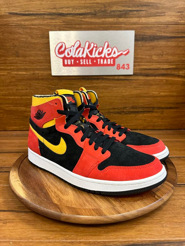 Jordan 1 High Zoom Air CMFT Black Chile Red