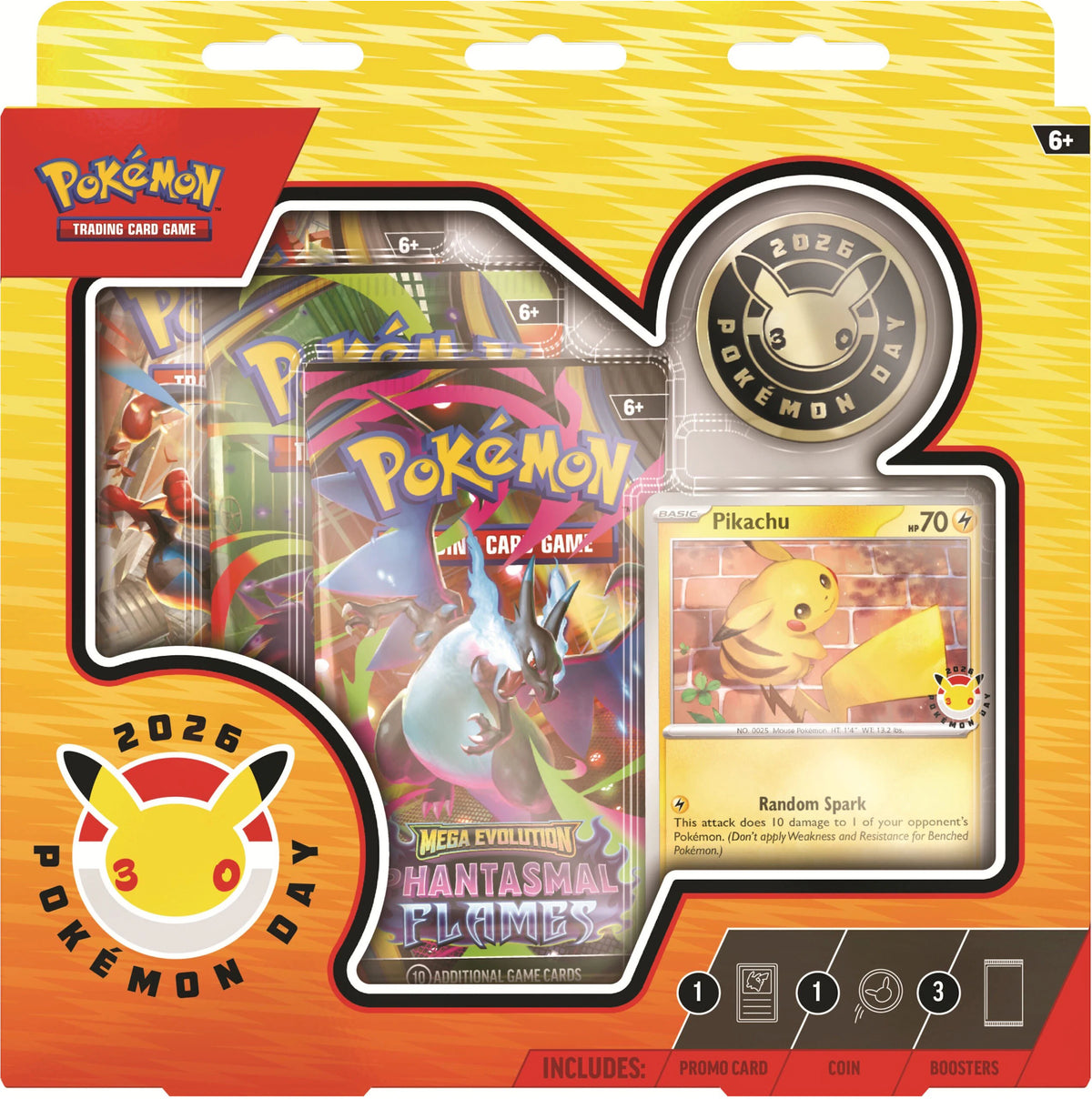 2026 Pokémon Day Pikachu Collection (30th Anniversary) Wax Set
