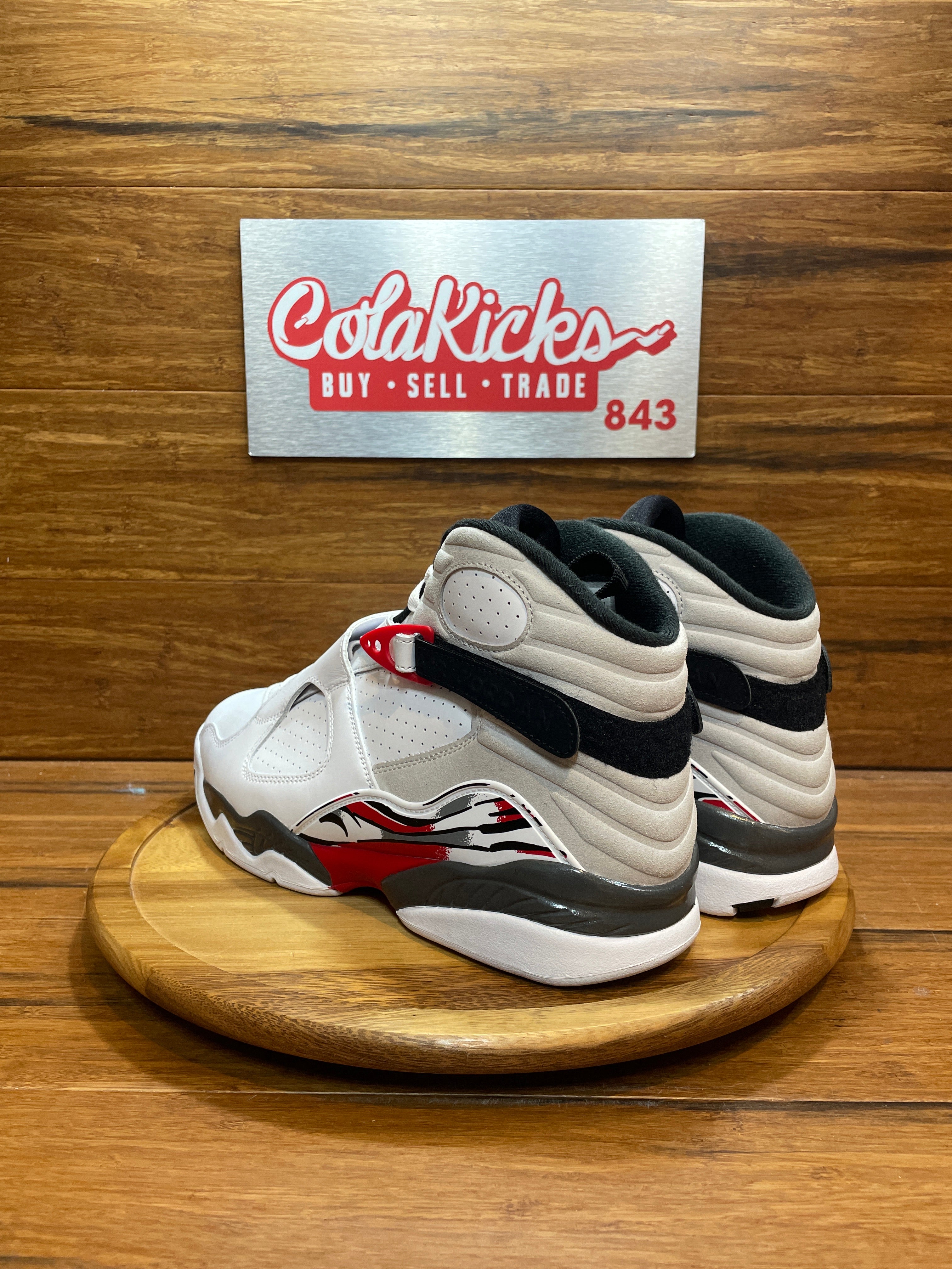 Jordan 8 Retro White True Red (2025)