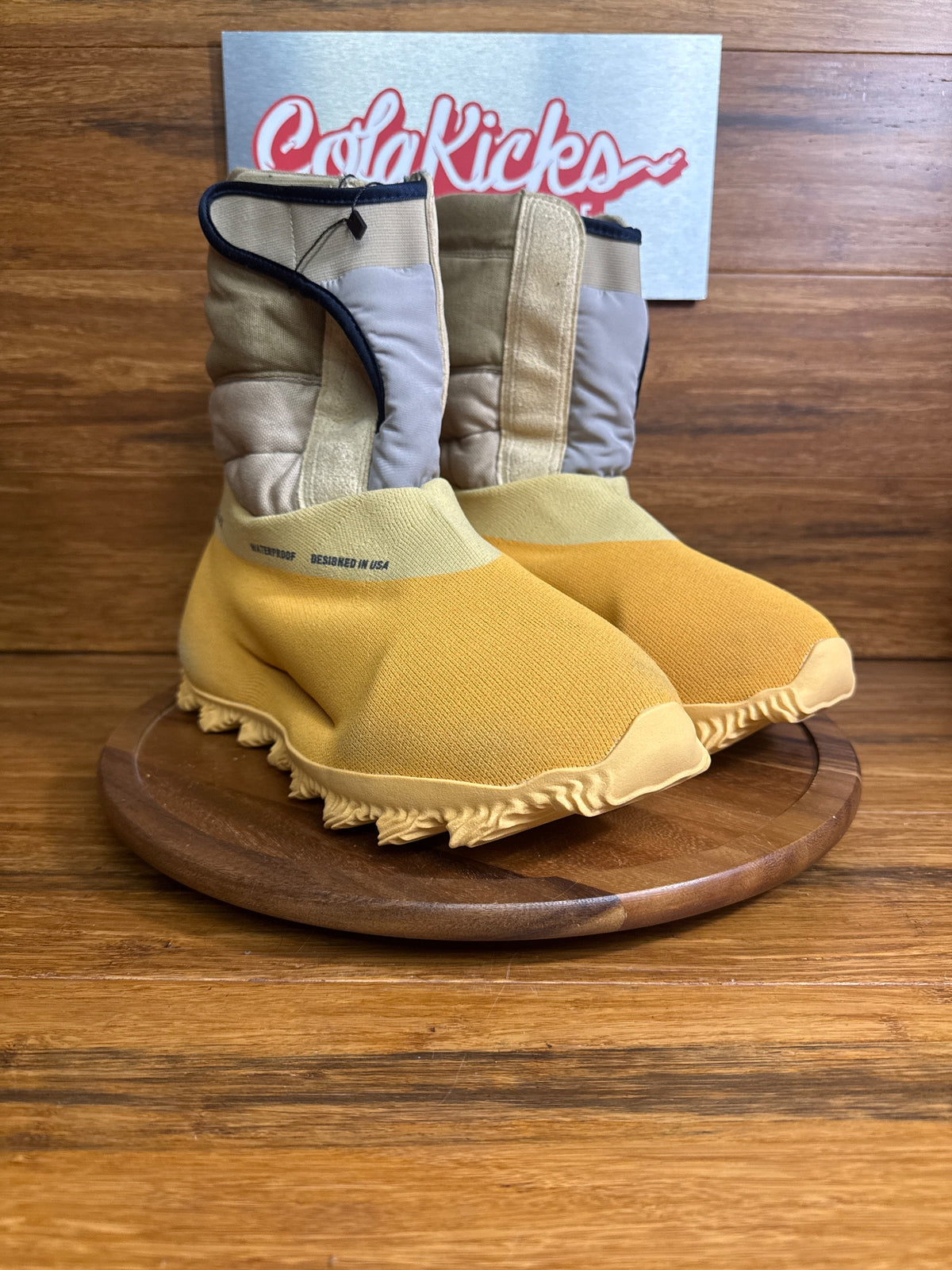 adidas Yeezy Knit RNR Boot Sulfur