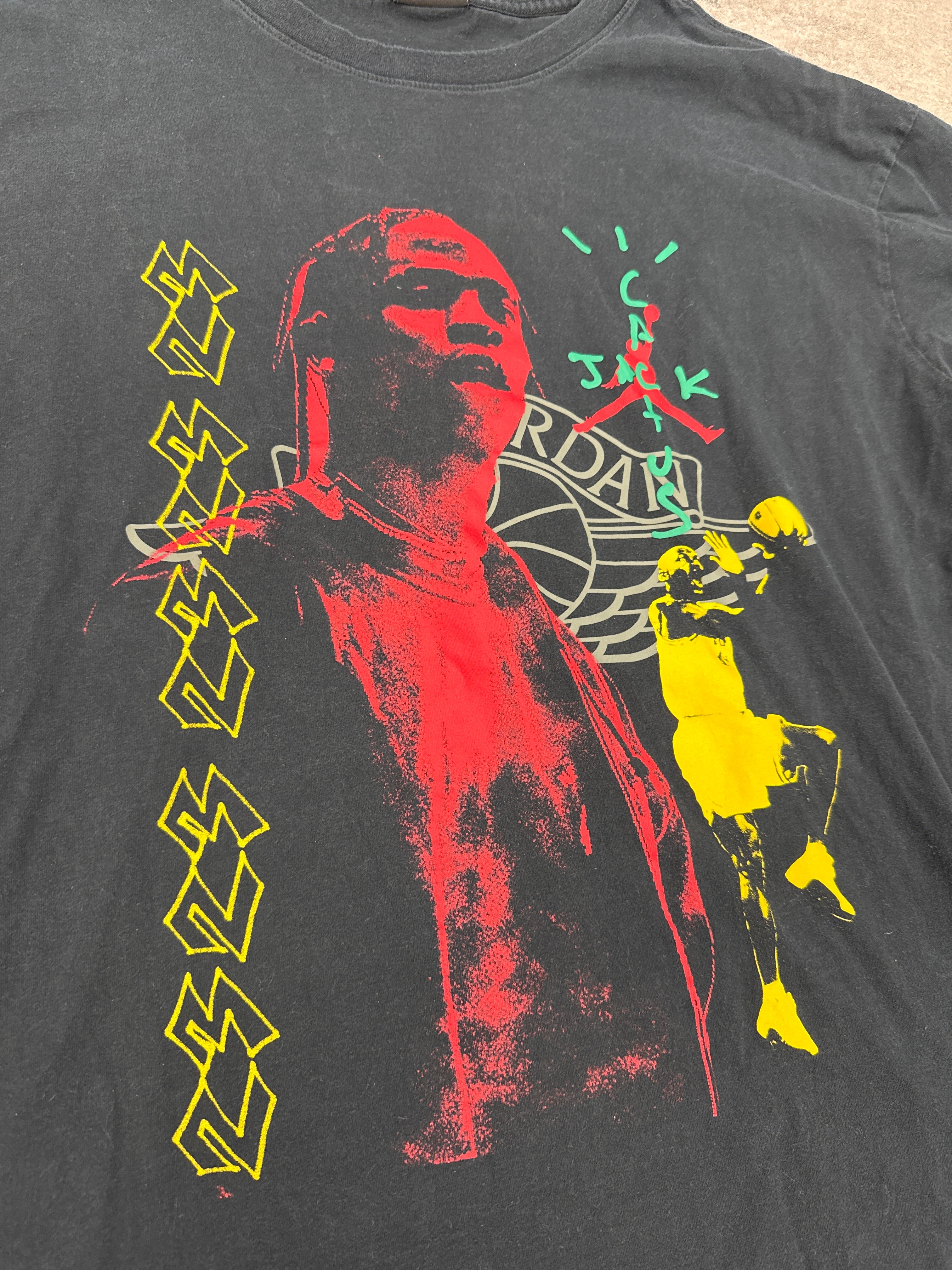 Travis Scott x Jordan Cactus Jack Black Tee