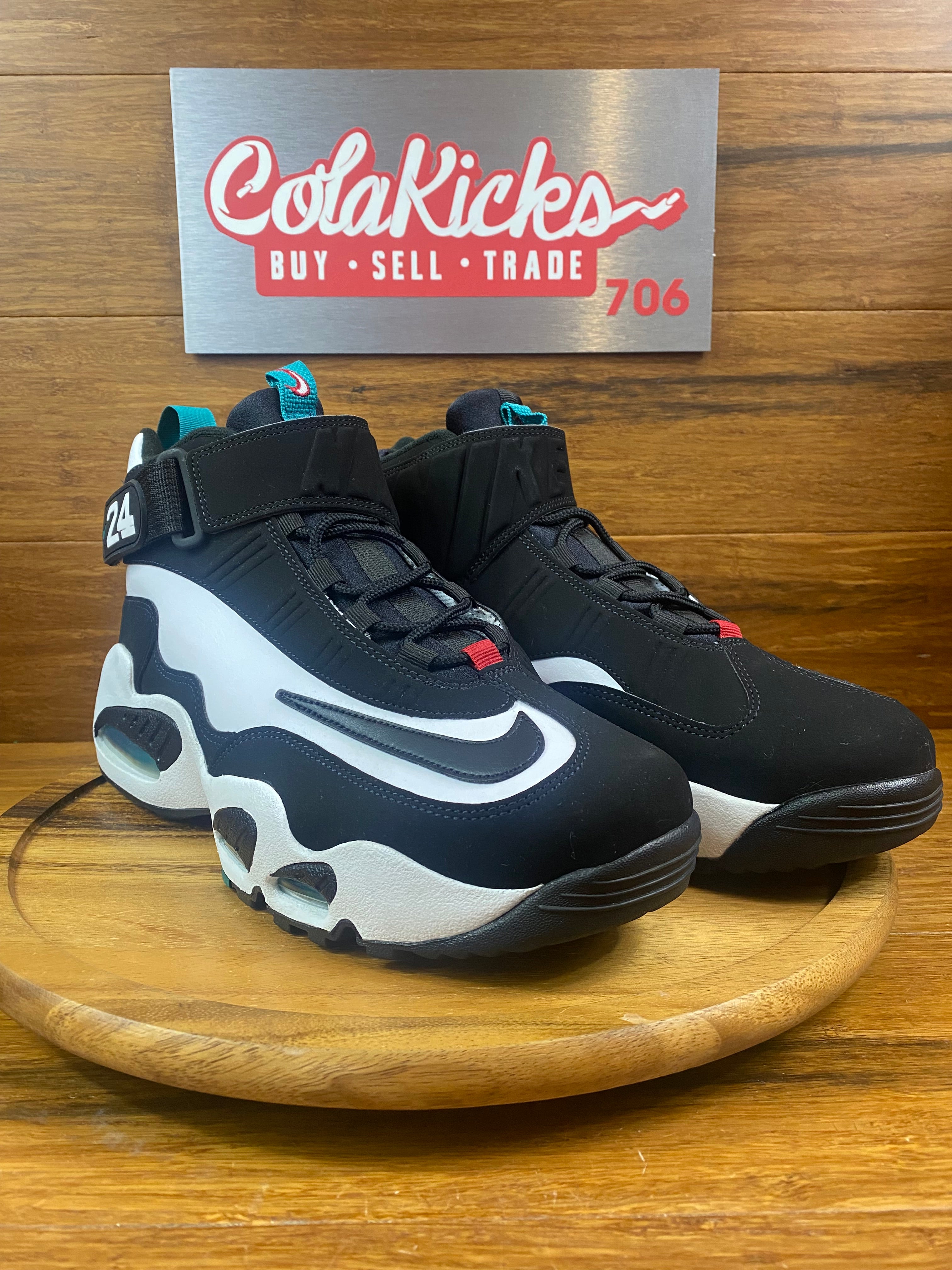 Nike Air Griffey Max 1 White Fresh Water Black