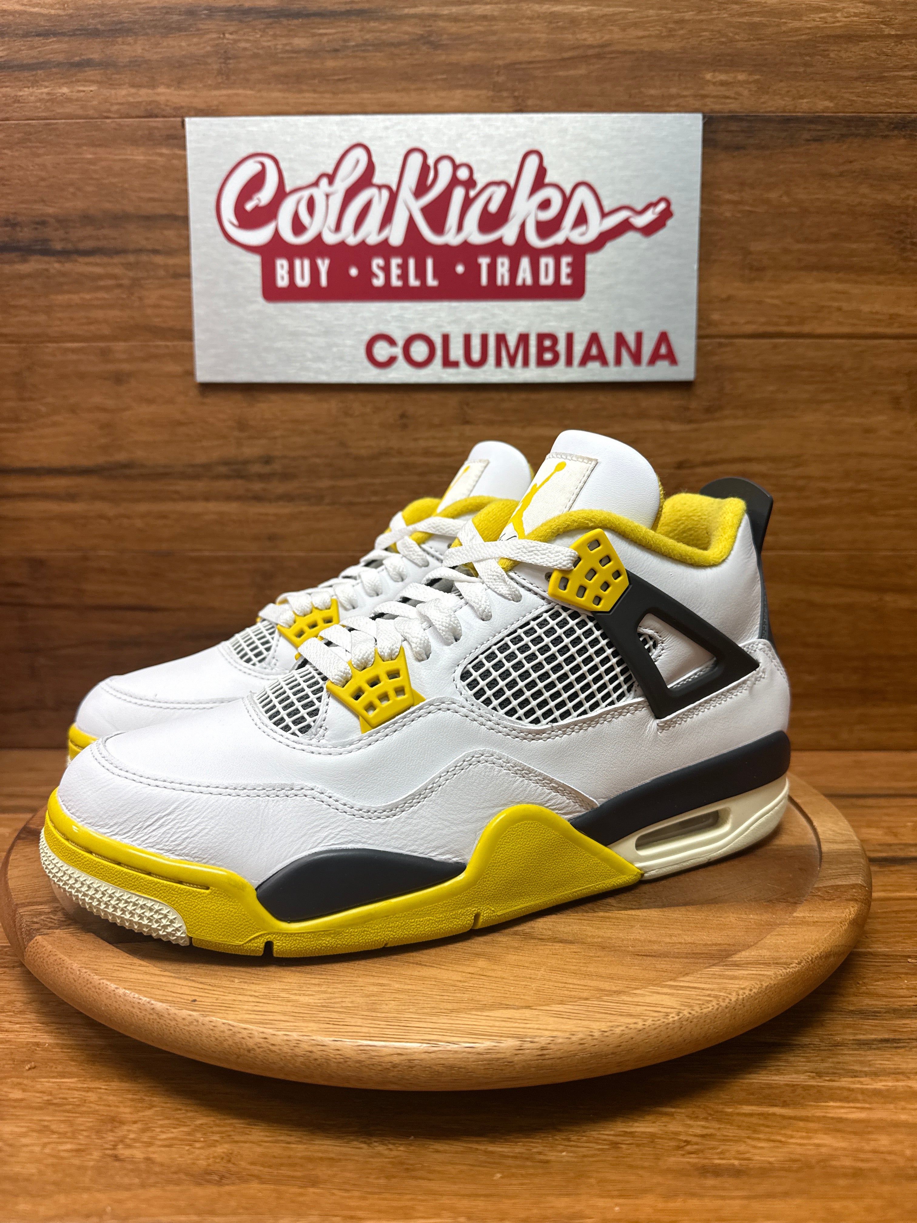 Jordan 4 Retro Vivid Sulfur (Women's)