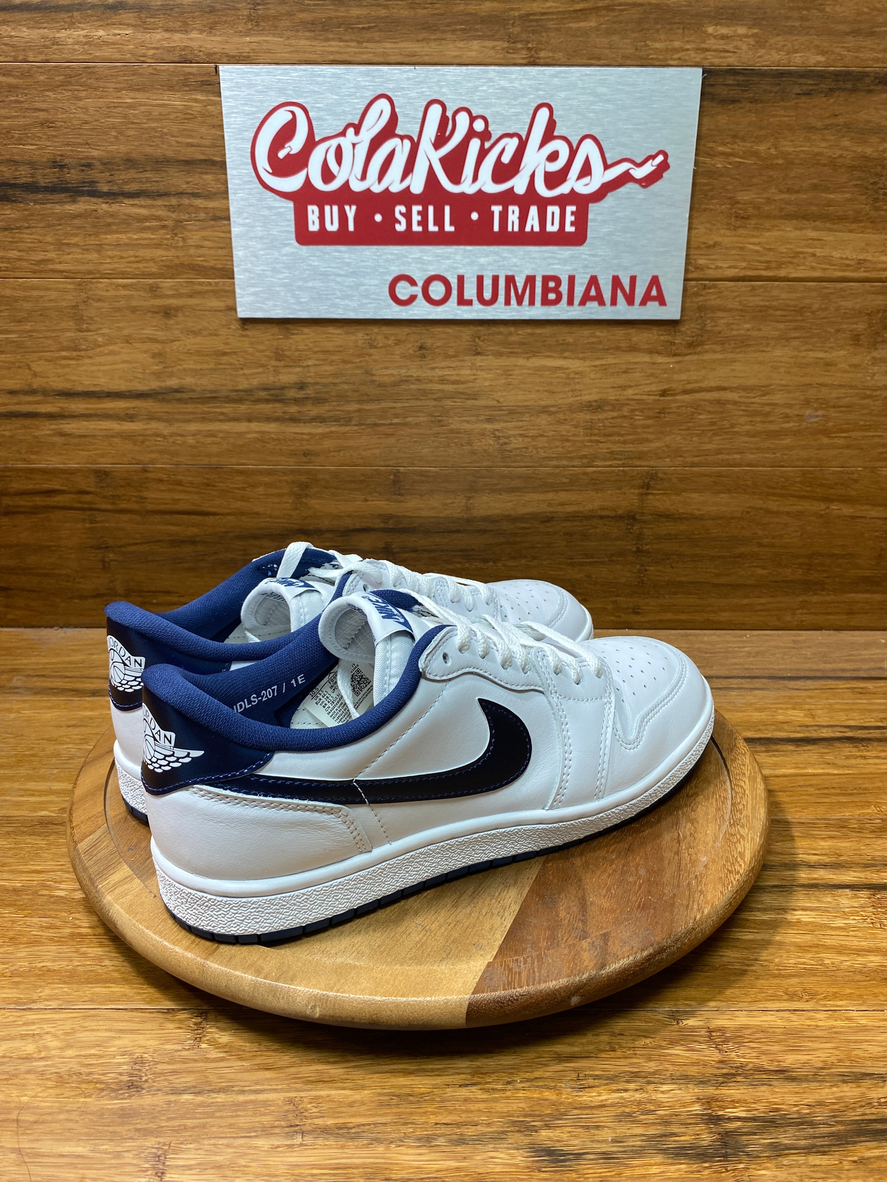 Jordan 1 Retro Low '85 Metallic Blue