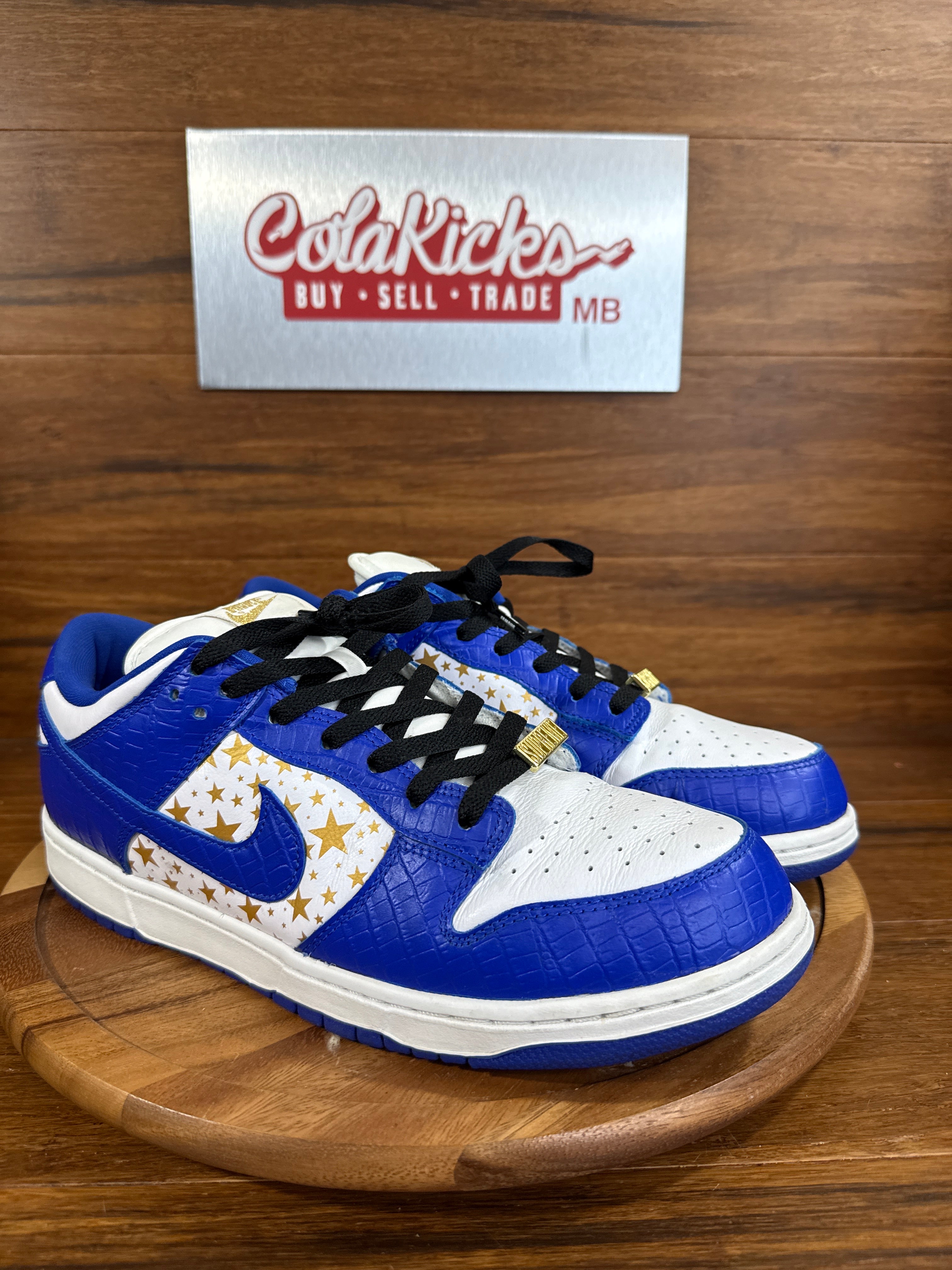 Nike SB Dunk Low Supreme Stars Hyper Royal (2021)