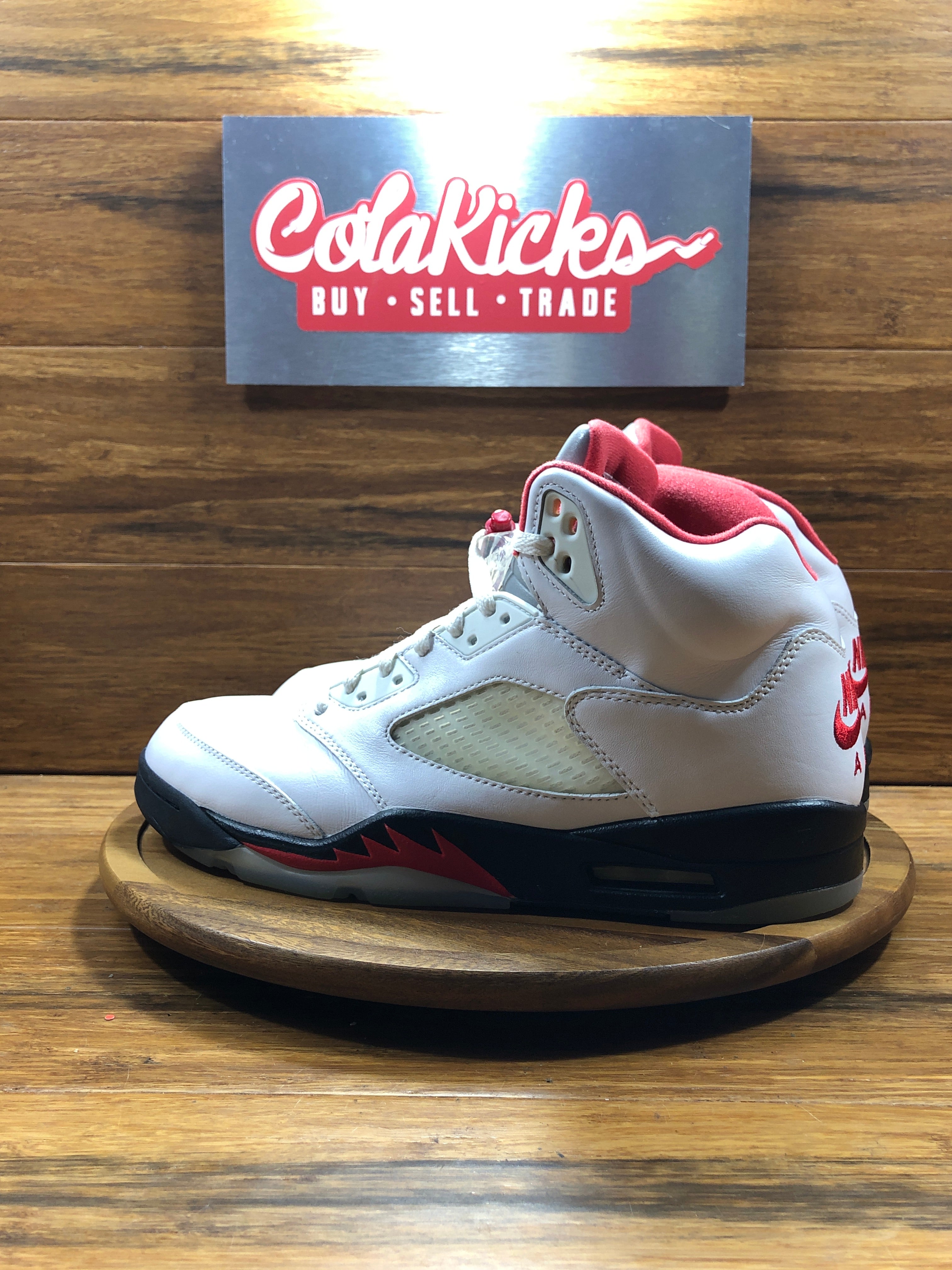 Jordan 5 Retro Fire Red Silver Tongue (2020)