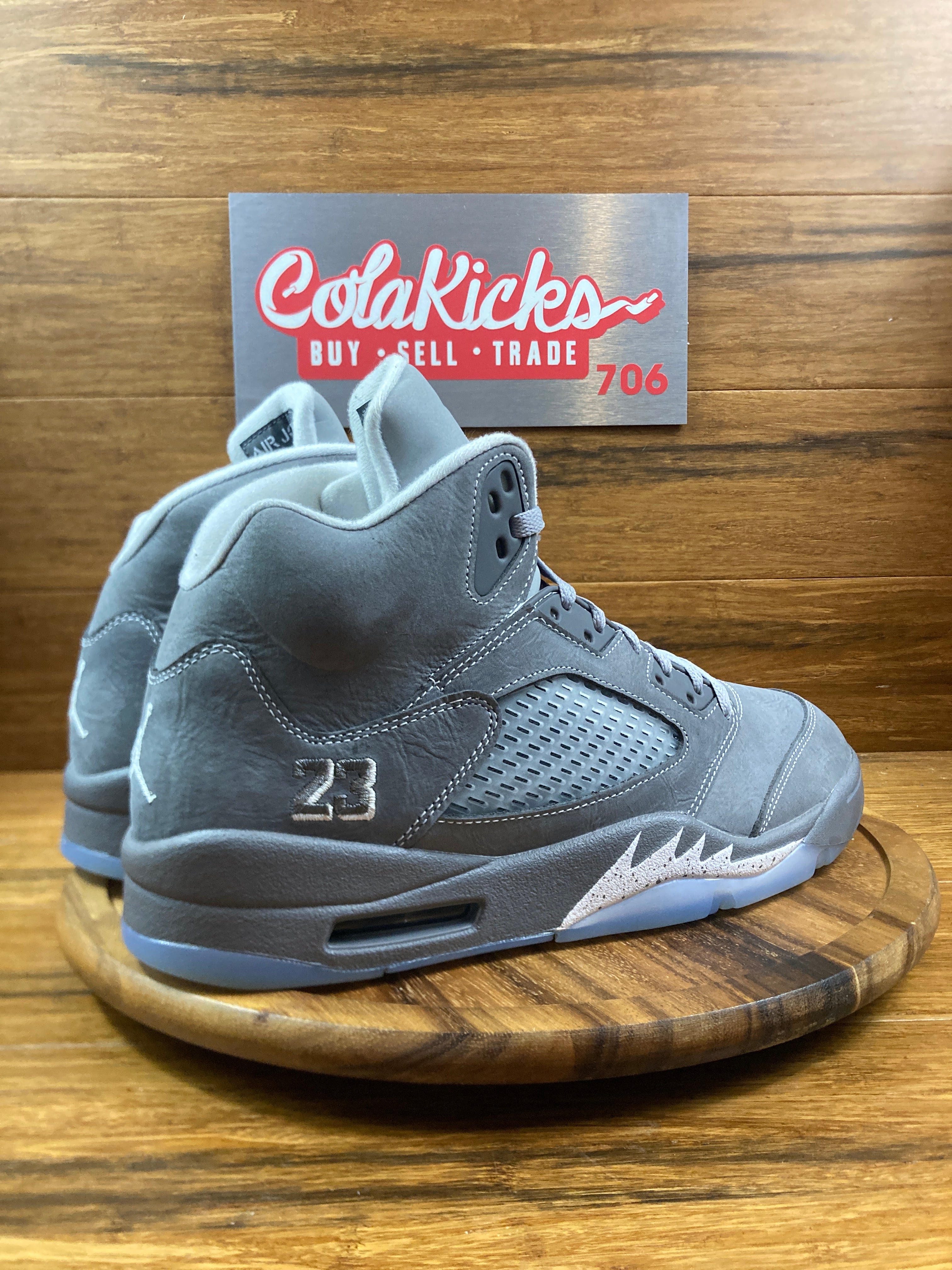 Jordan 5 Retro Wolf Grey (2026) (Missing Lace-Lock)