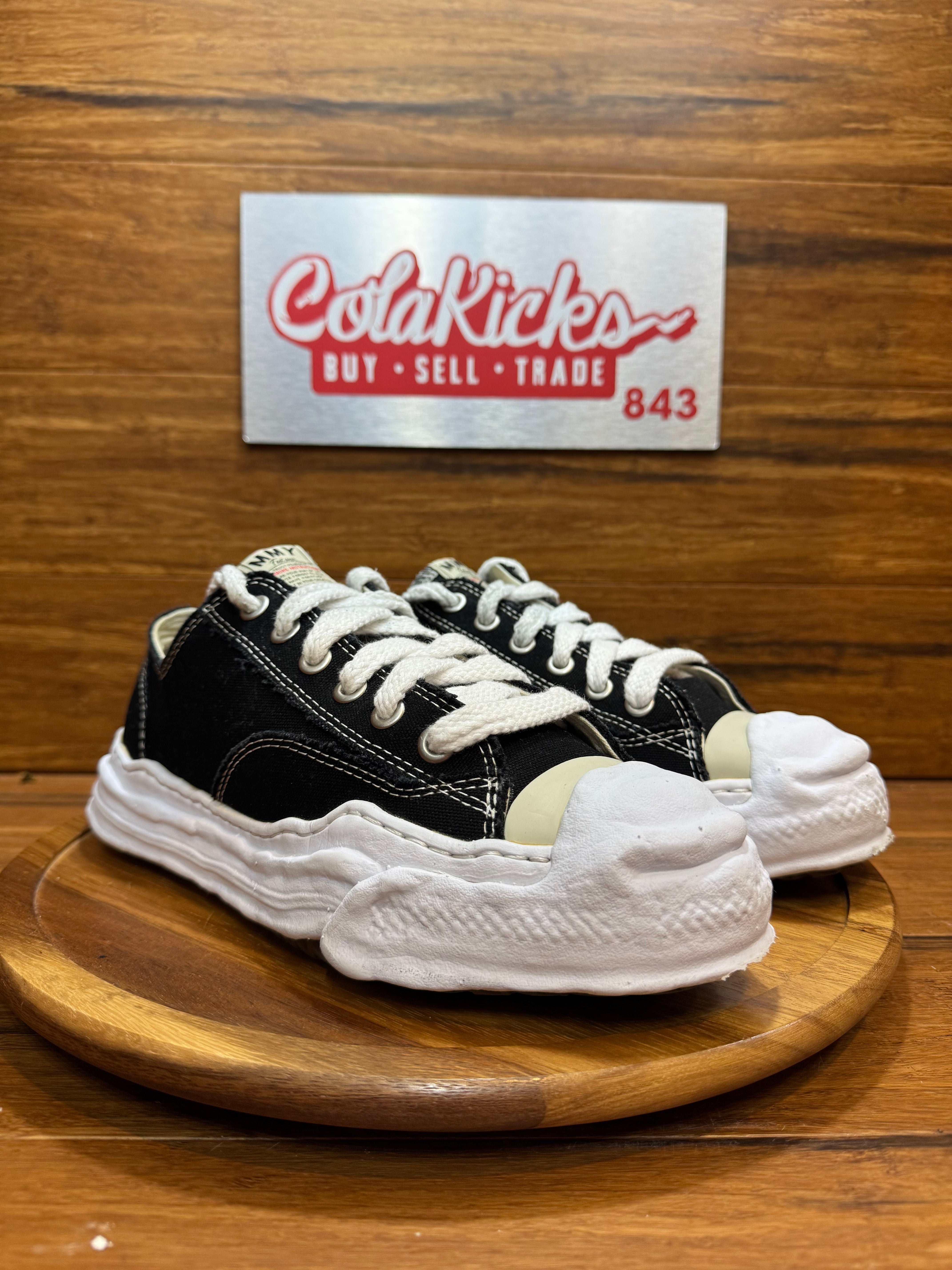 Maison Mihara Yasuhiro Hank OG Sole Canvas Low Black