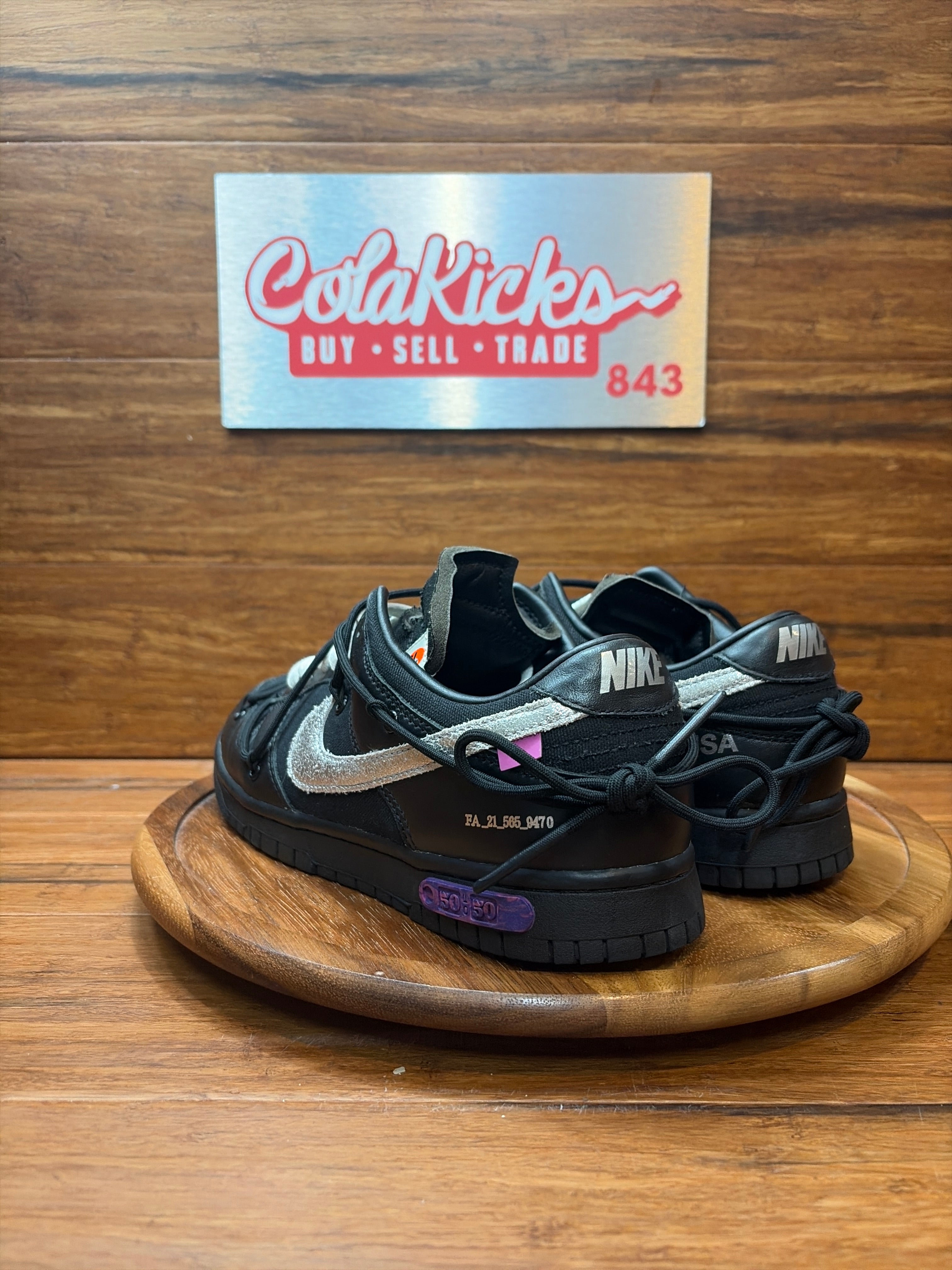 Nike Dunk Low Off-White Lot 50