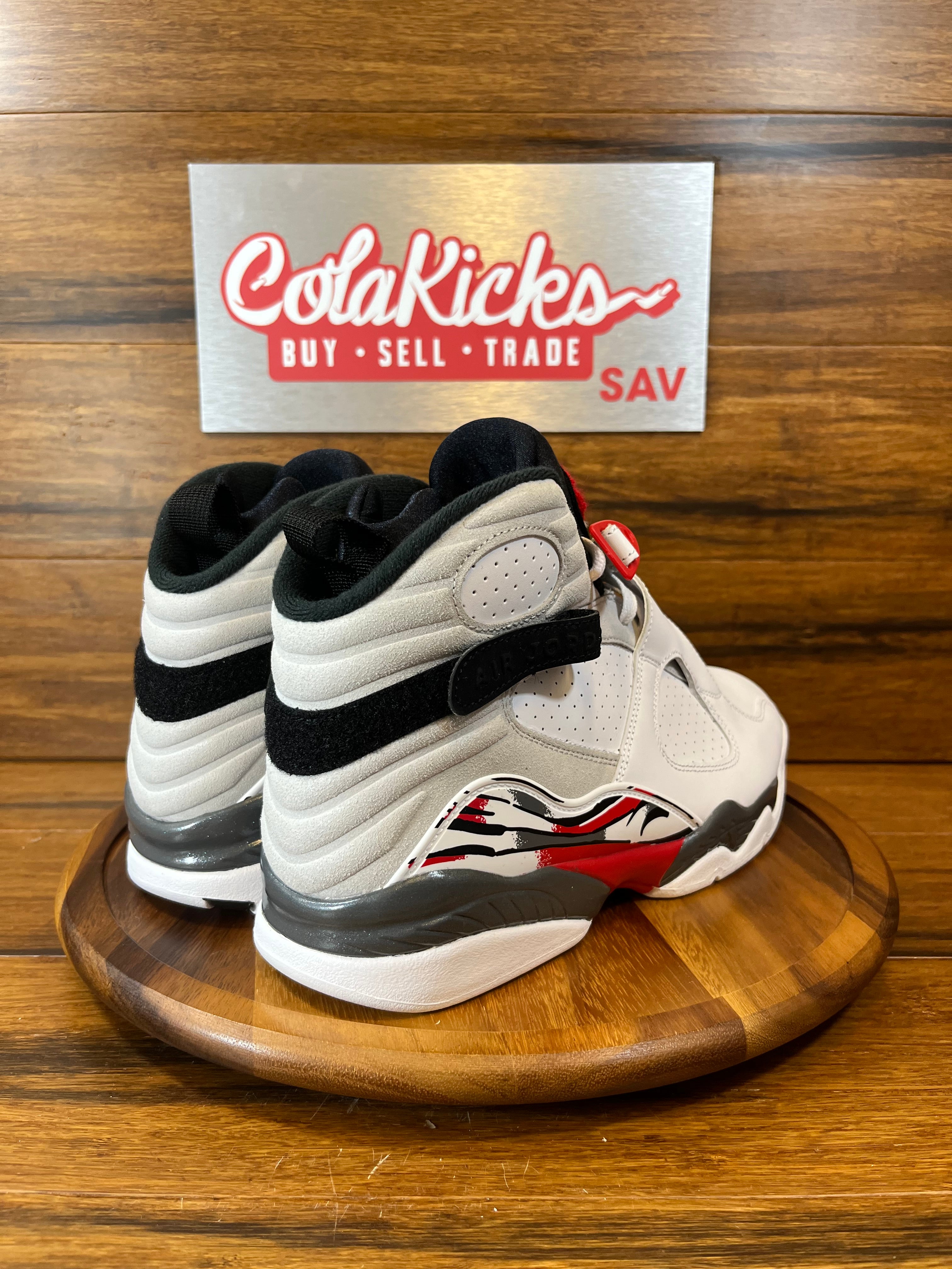 Jordan 8 Retro White True Red (2025)