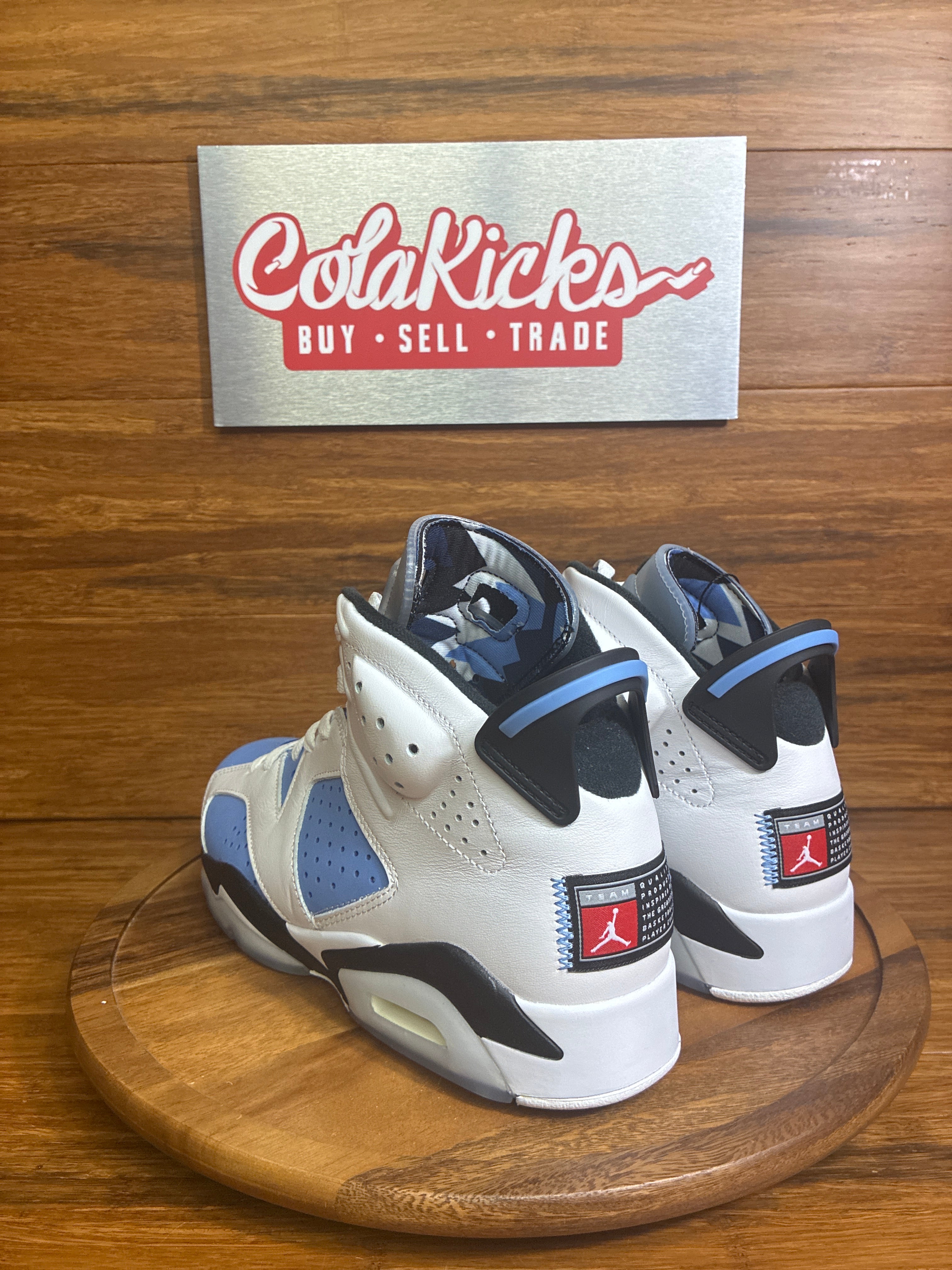 Jordan 6 Retro UNC White