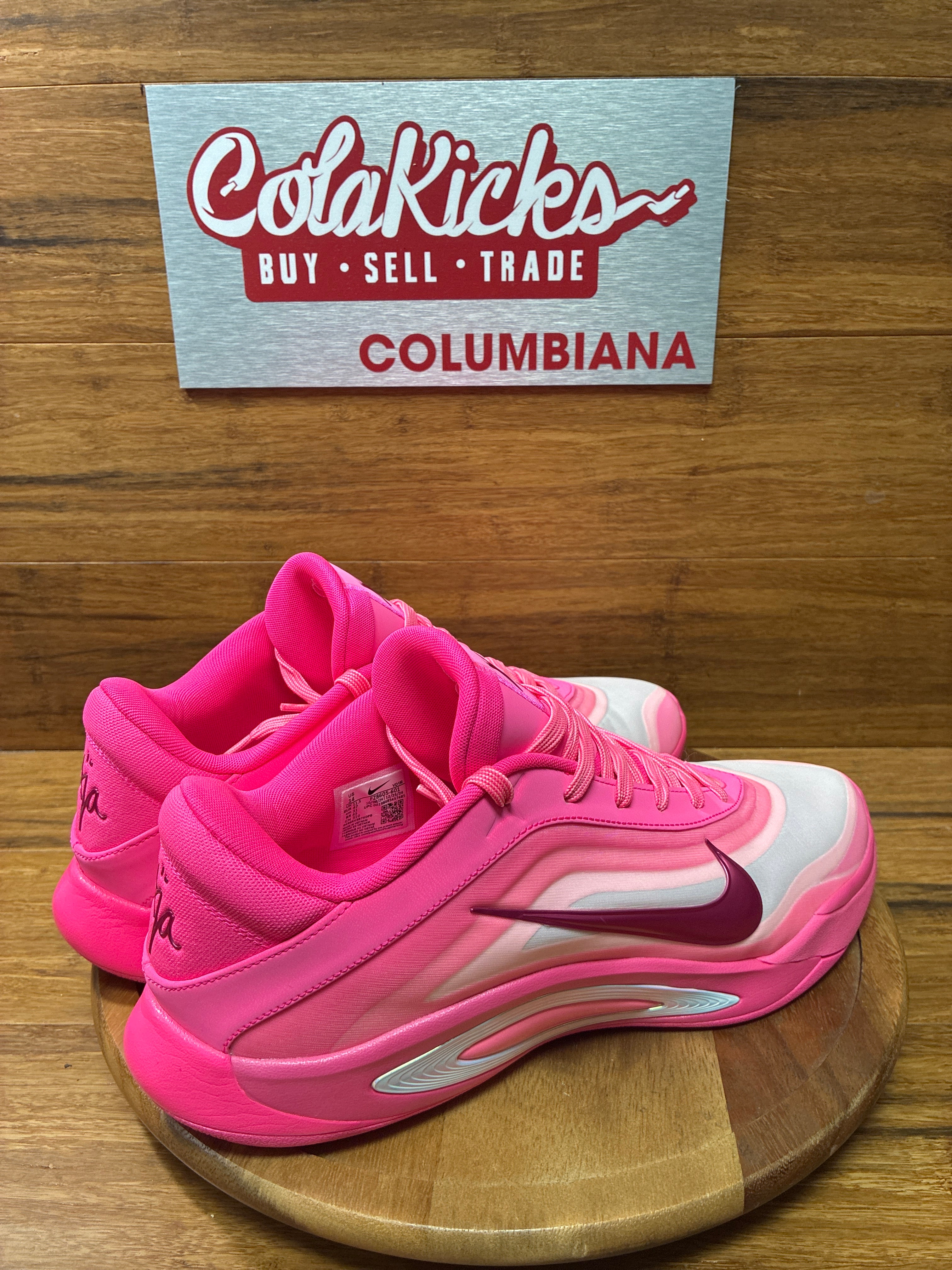 Nike A'ja Wilson A'One Pink A'ura (Women's) (VNDS)