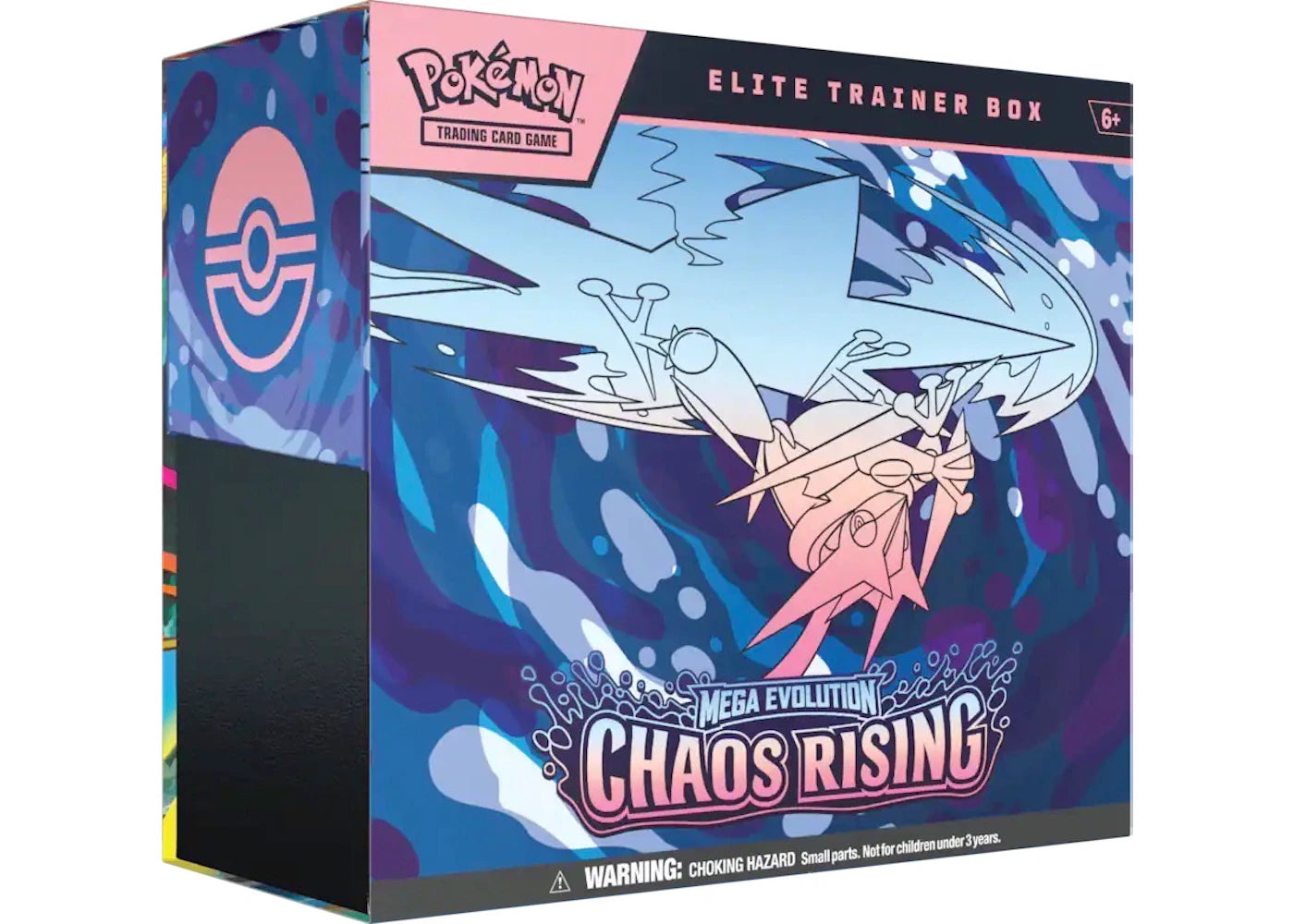 2026 Pokémon Mega Evolution Chaos Rising Elite Trainer Box Wax Set