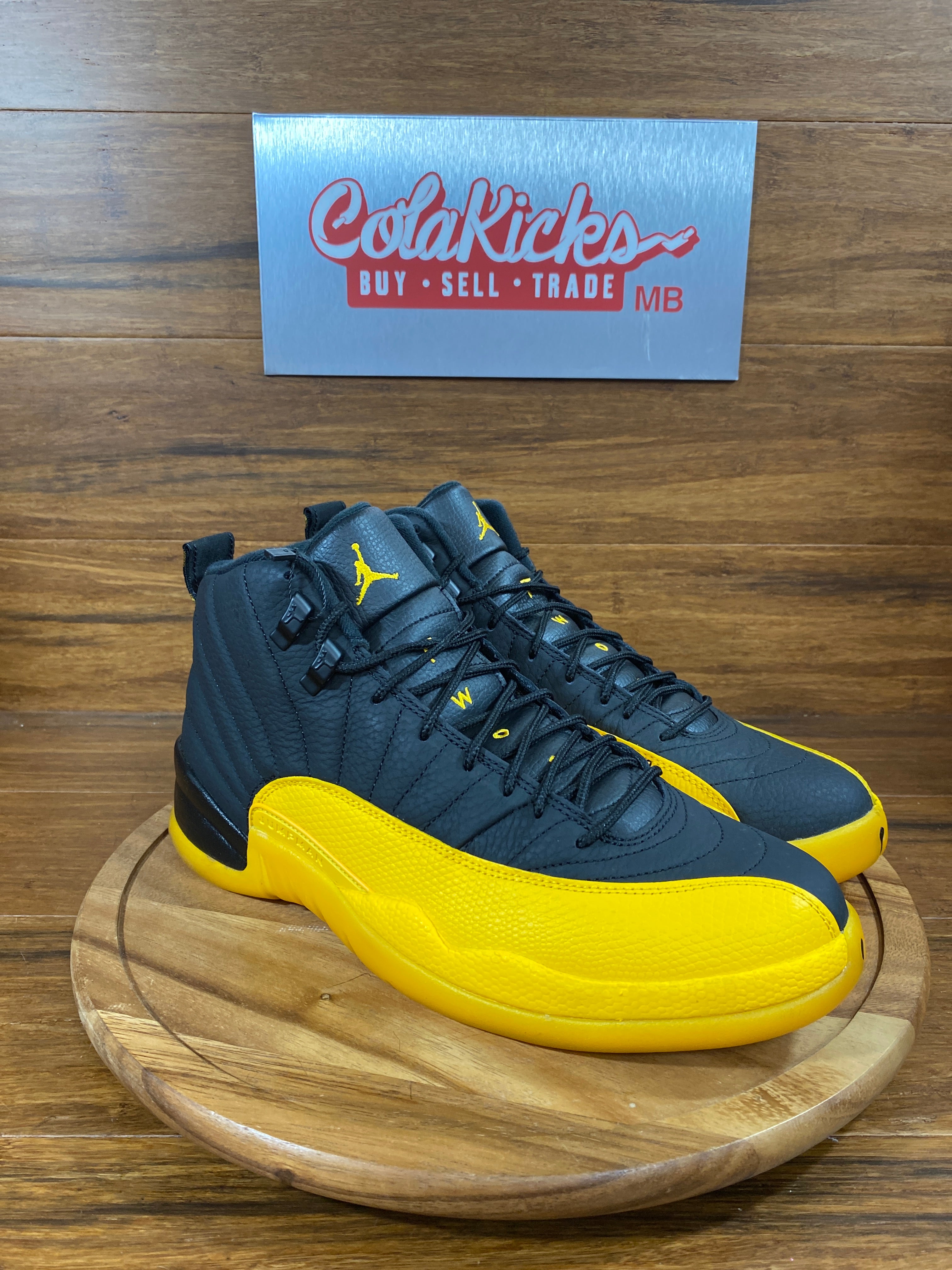 Jordan 12 Retro Black University Gold