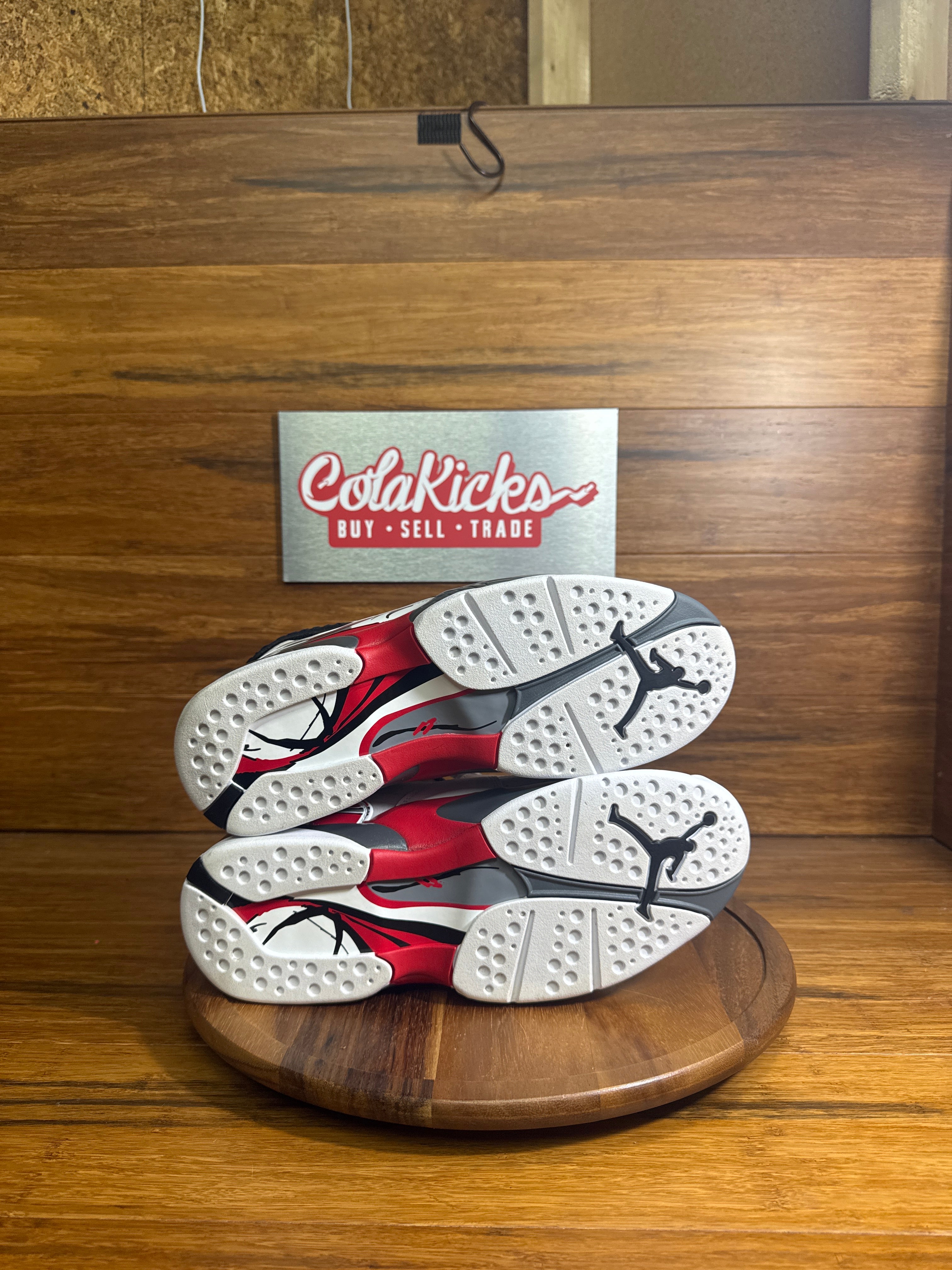 Jordan 8 Retro White True Red (2025)
