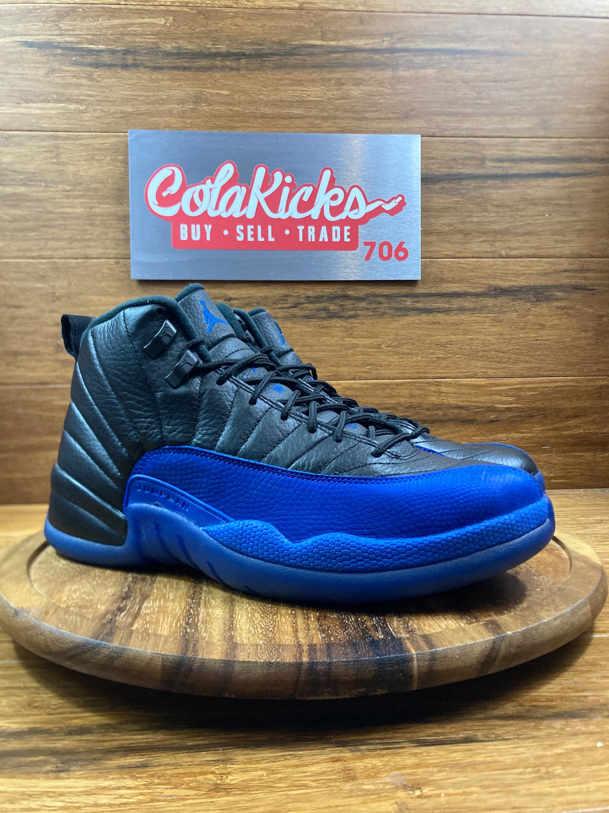 Jordan 12 Retro Black Game Royal