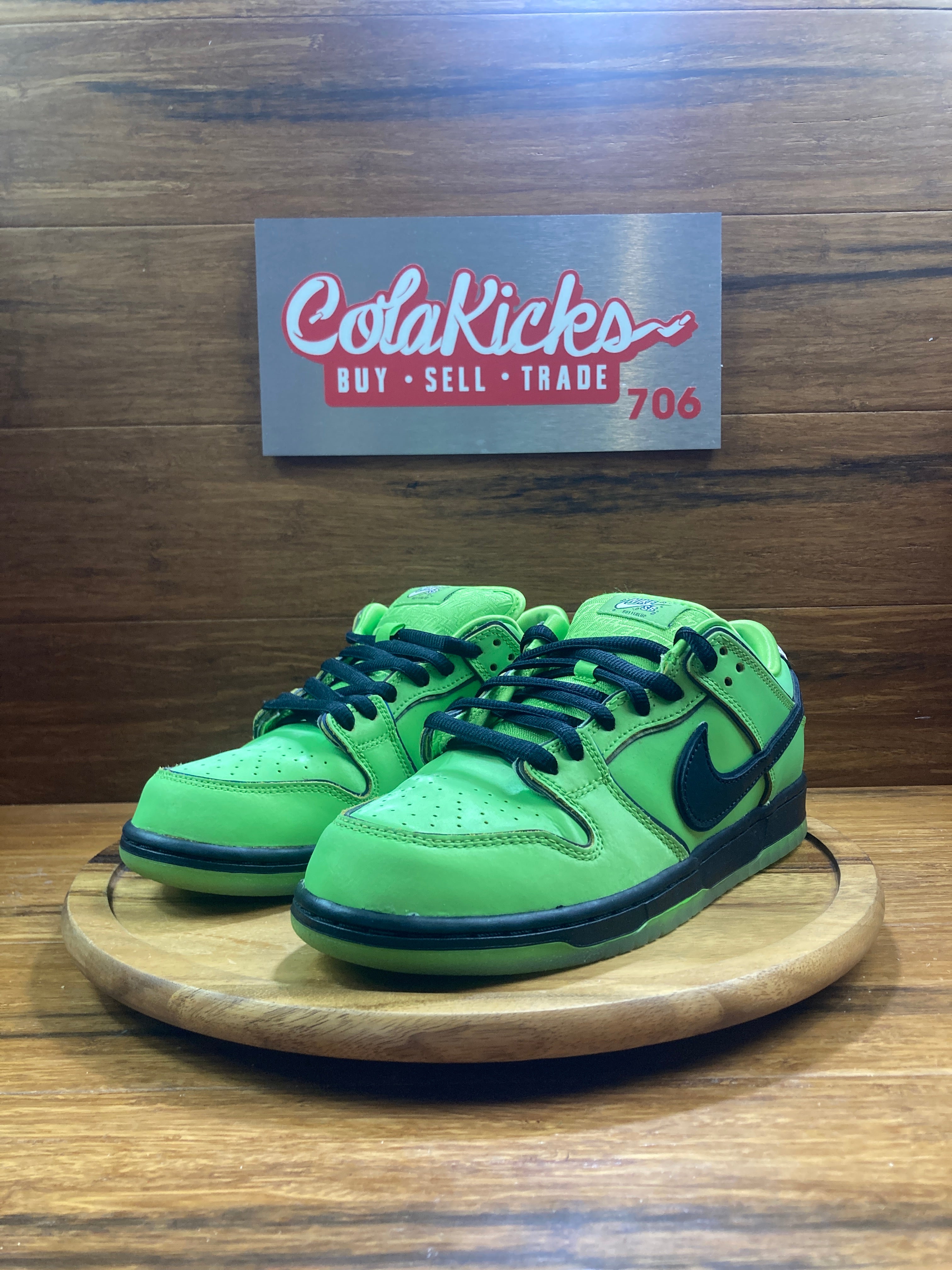 Nike SB Dunk Low The Powerpuff Girls Buttercup
