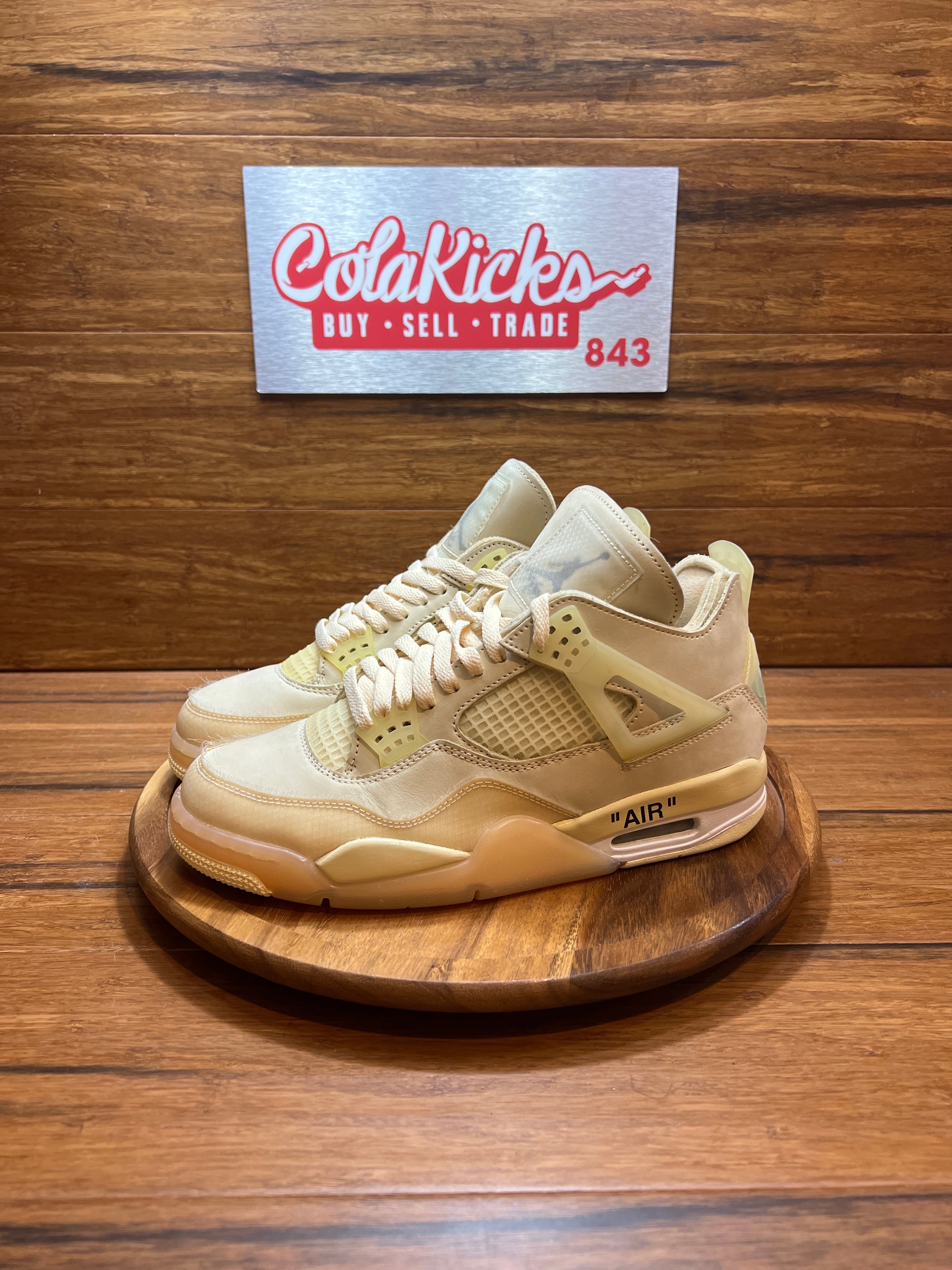 Jordan 4 Retro Off-White Sail (Women's)