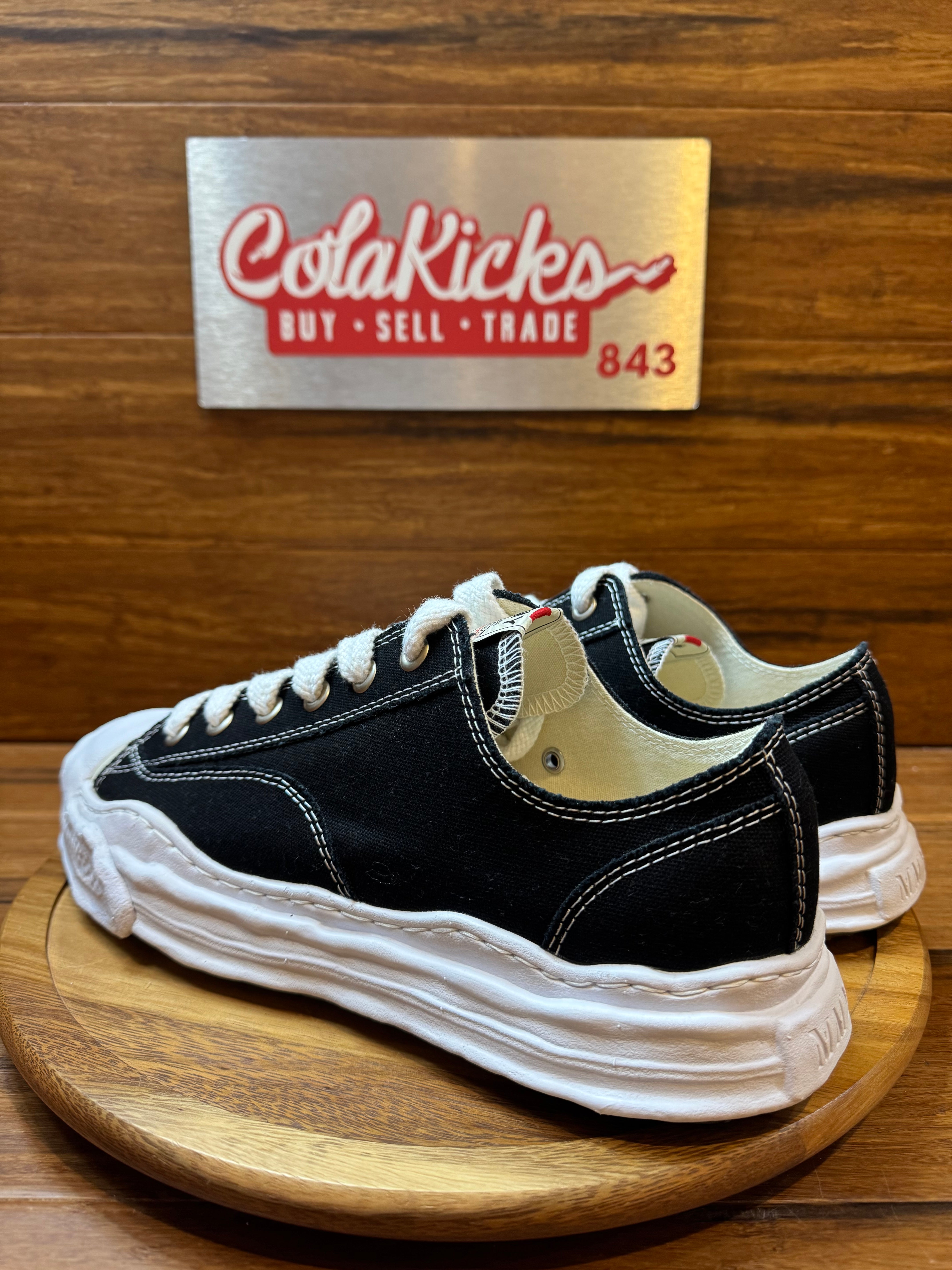 Maison Mihara Yasuhiro Peterson 23 OG Sole Padded Canvas Low Black White