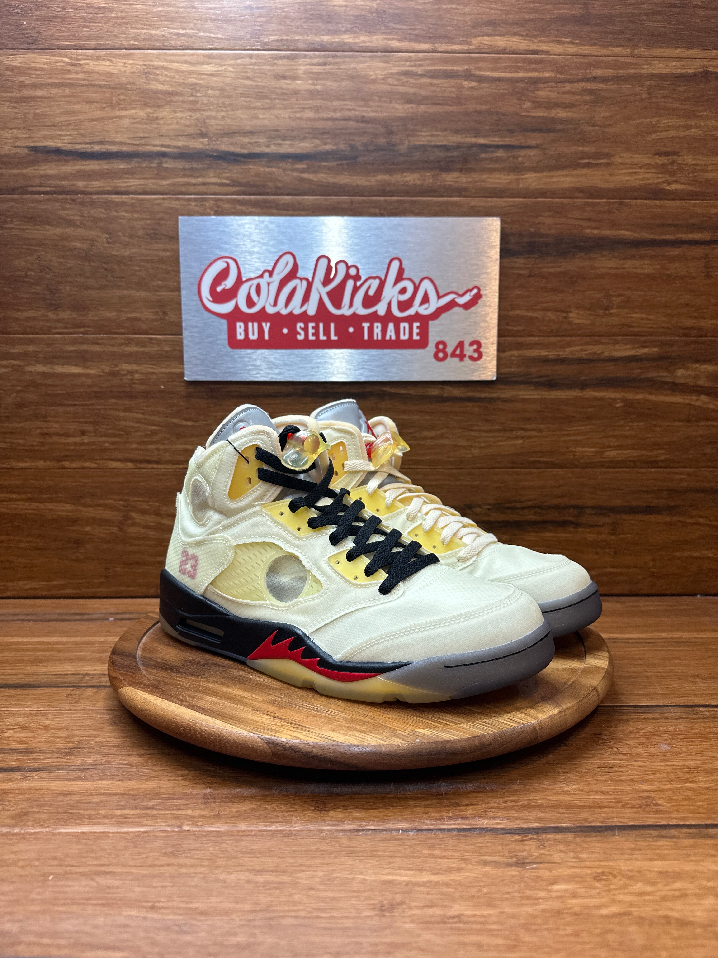 Jordan 5 Retro Off-White Sail