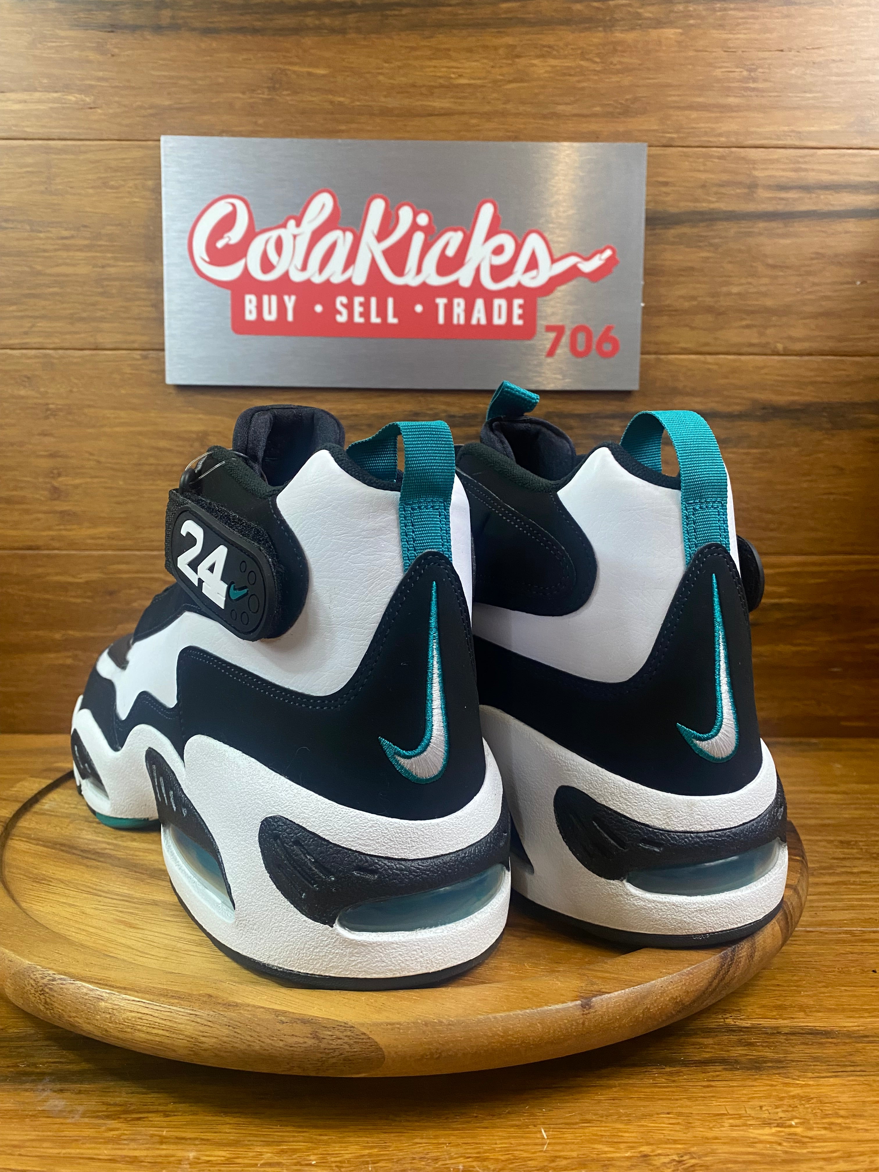 Nike Air Griffey Max 1 White Fresh Water Black