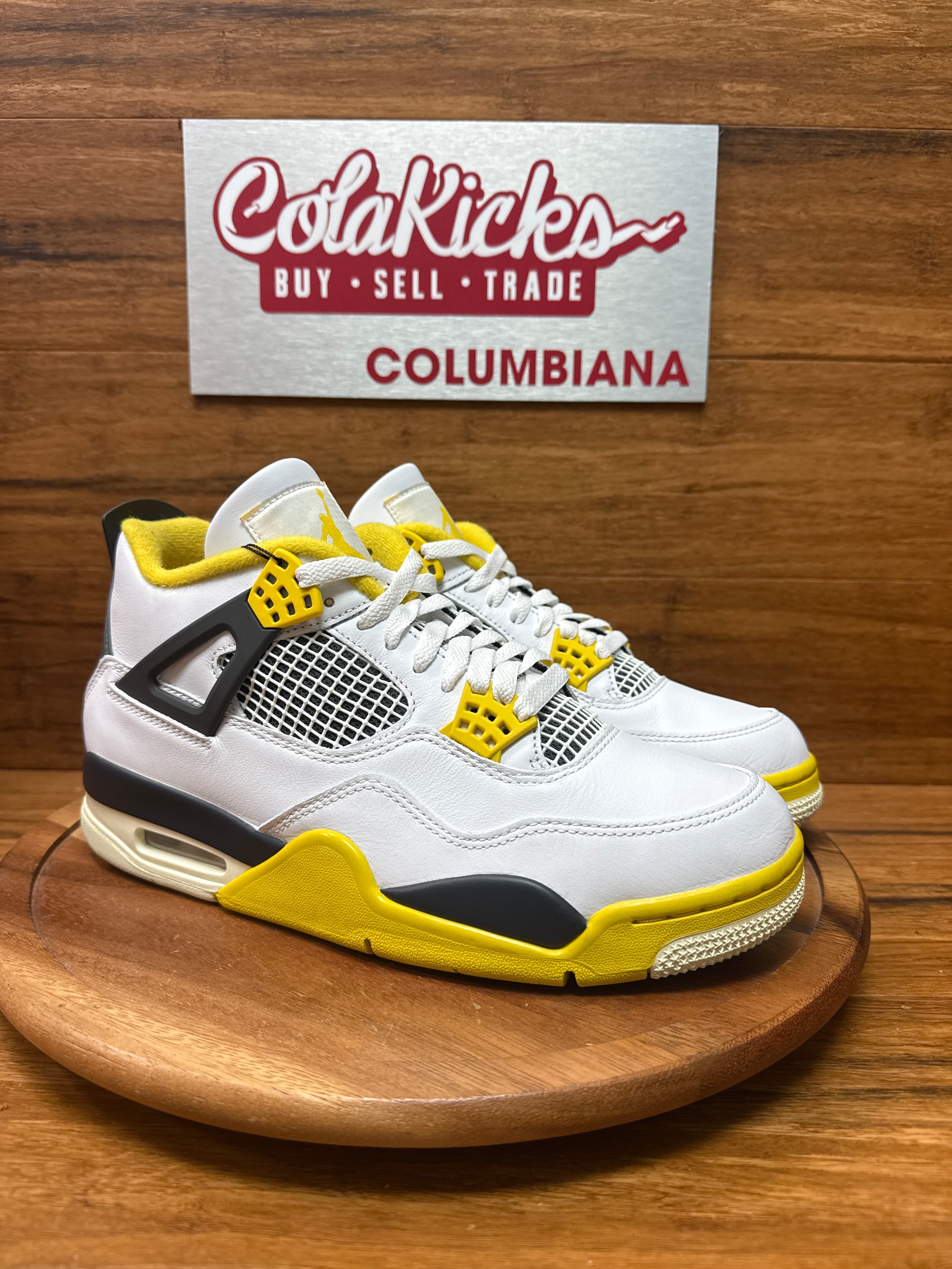 Jordan 4 Retro Vivid Sulfur (Women's)