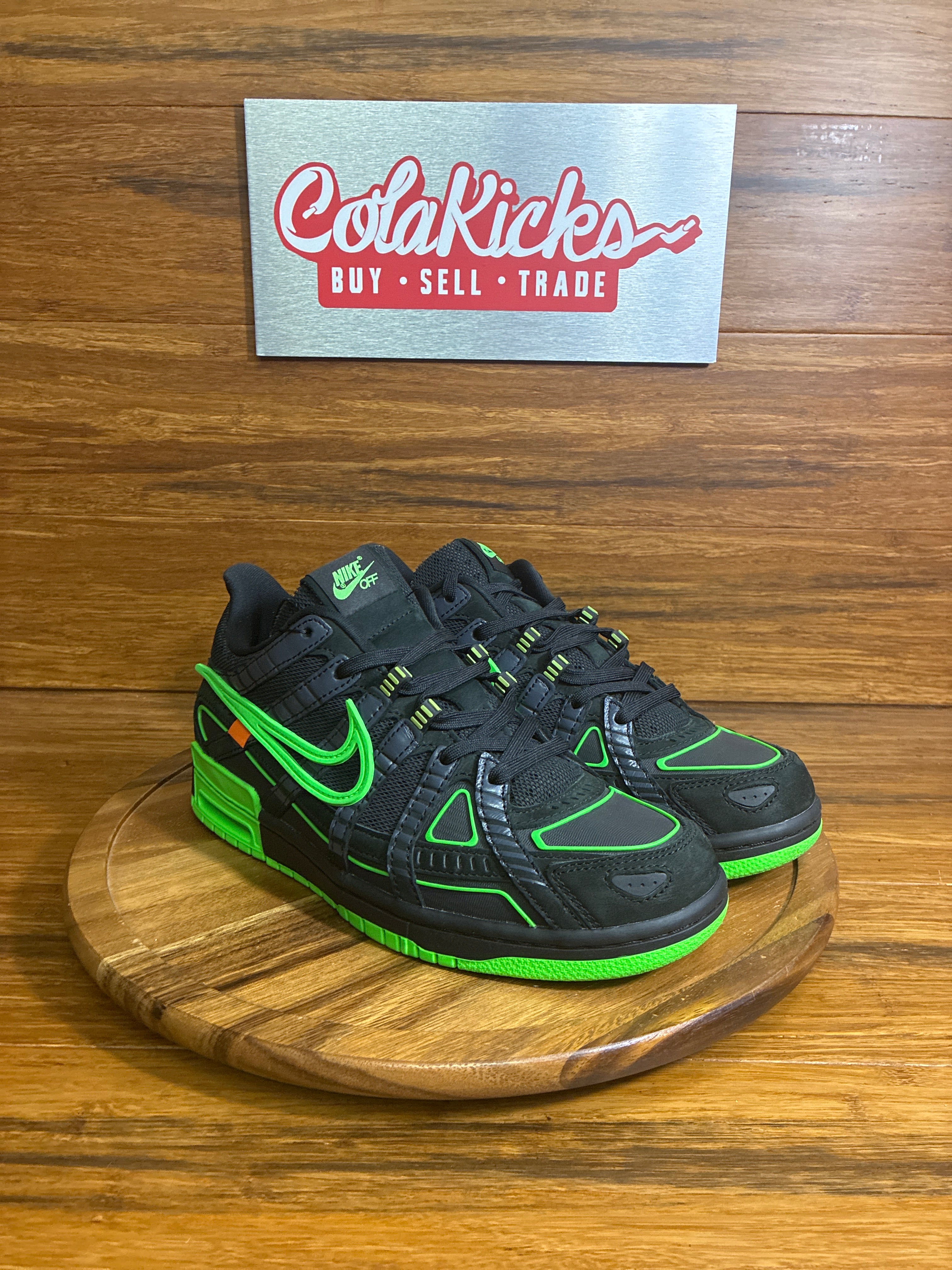 Nike Air Rubber Dunk Off-White Green Strike