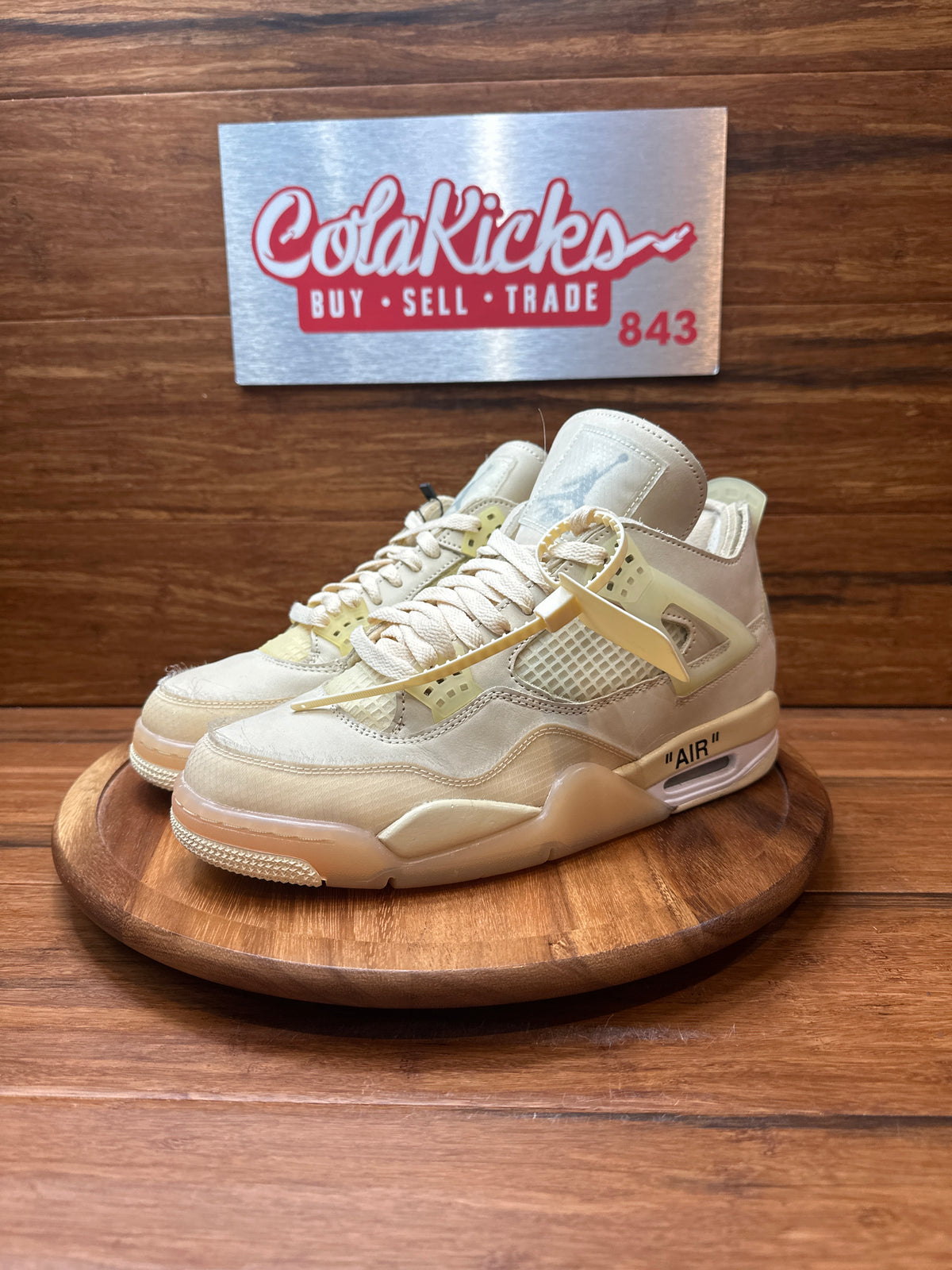 Jordan 4 Retro Off-White Sail (Women's)