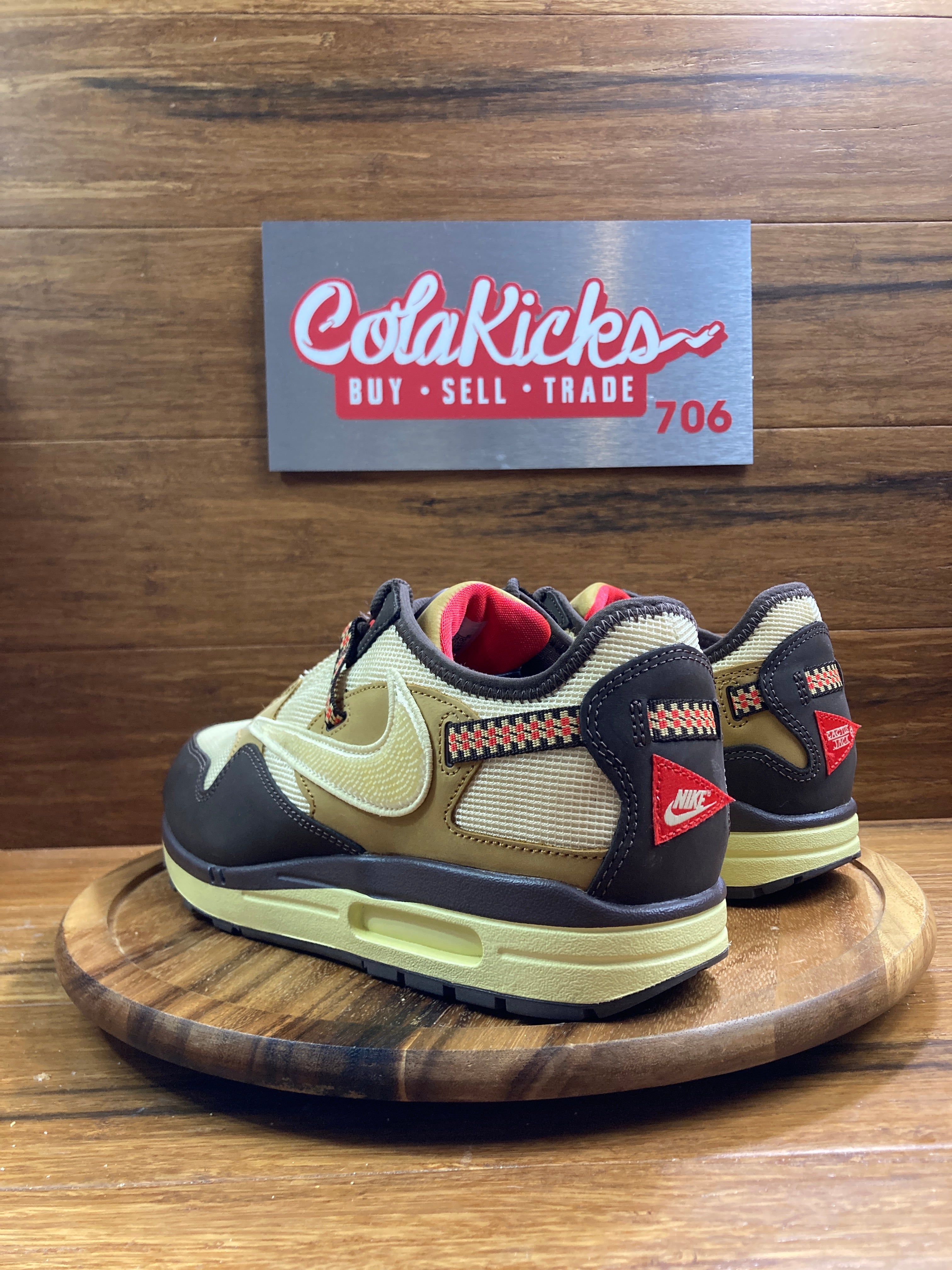 Nike Air Max 1 Travis Scott Cactus Jack Baroque Brown