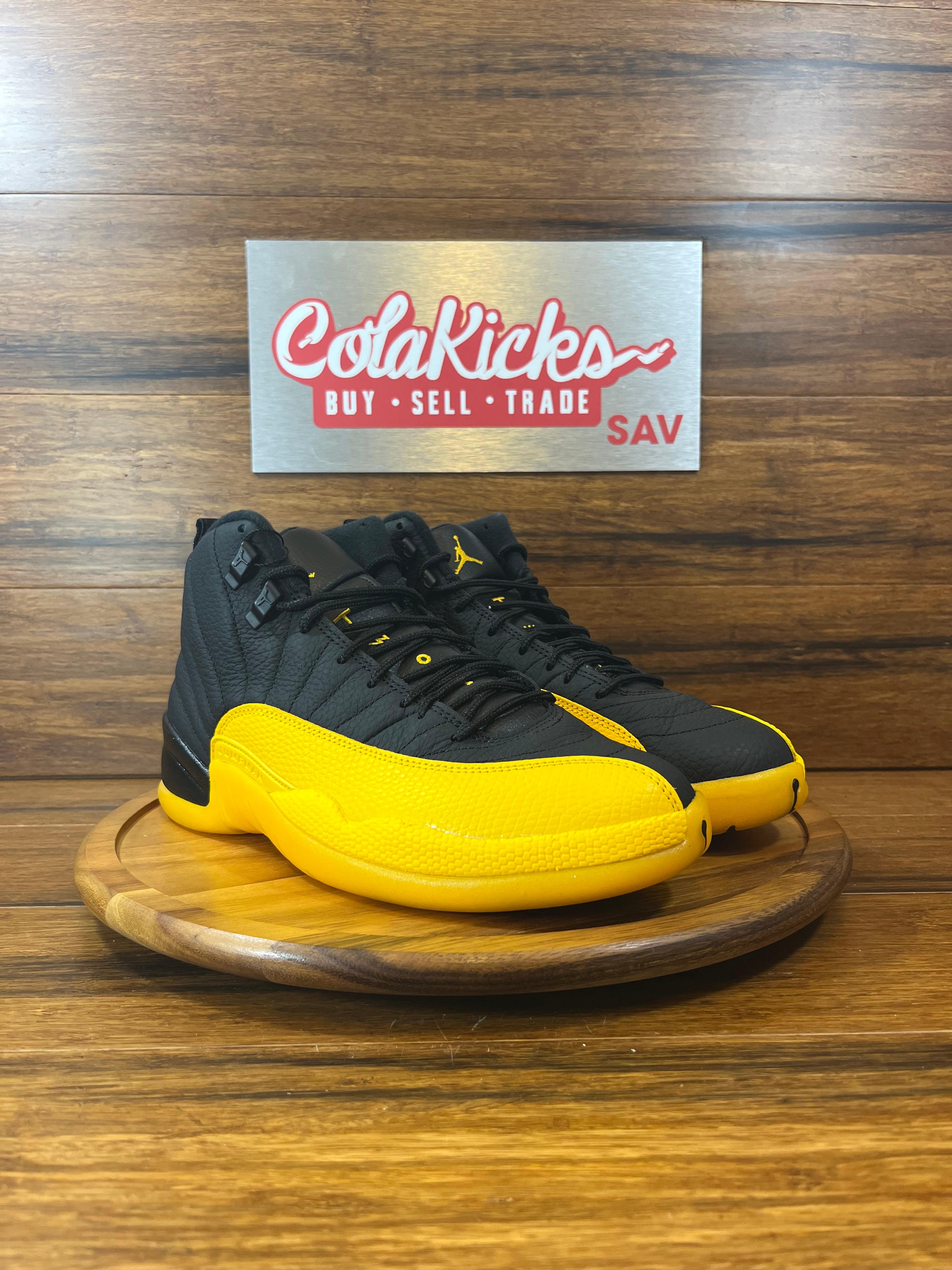 Jordan 12 Retro Black University Gold