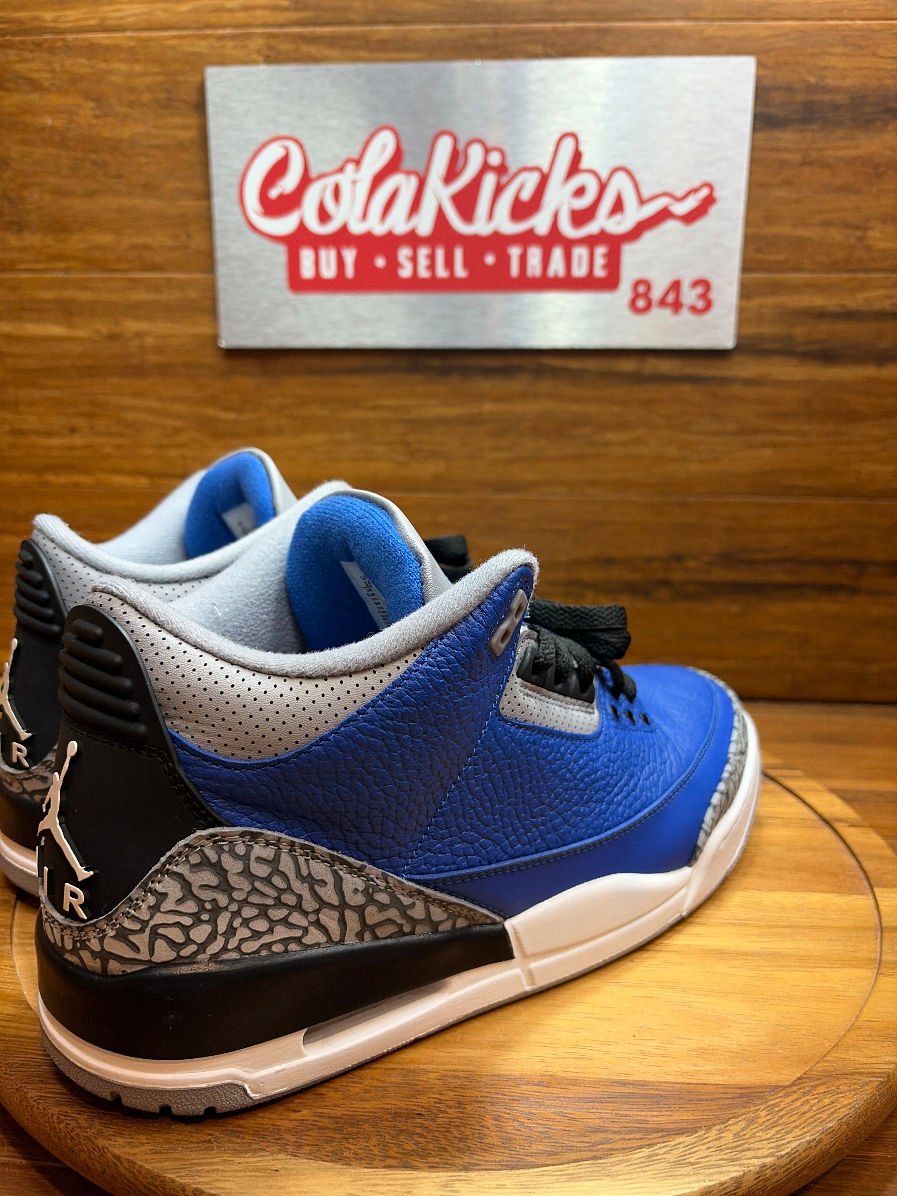 Jordan 3 Retro Varsity Royal Cement