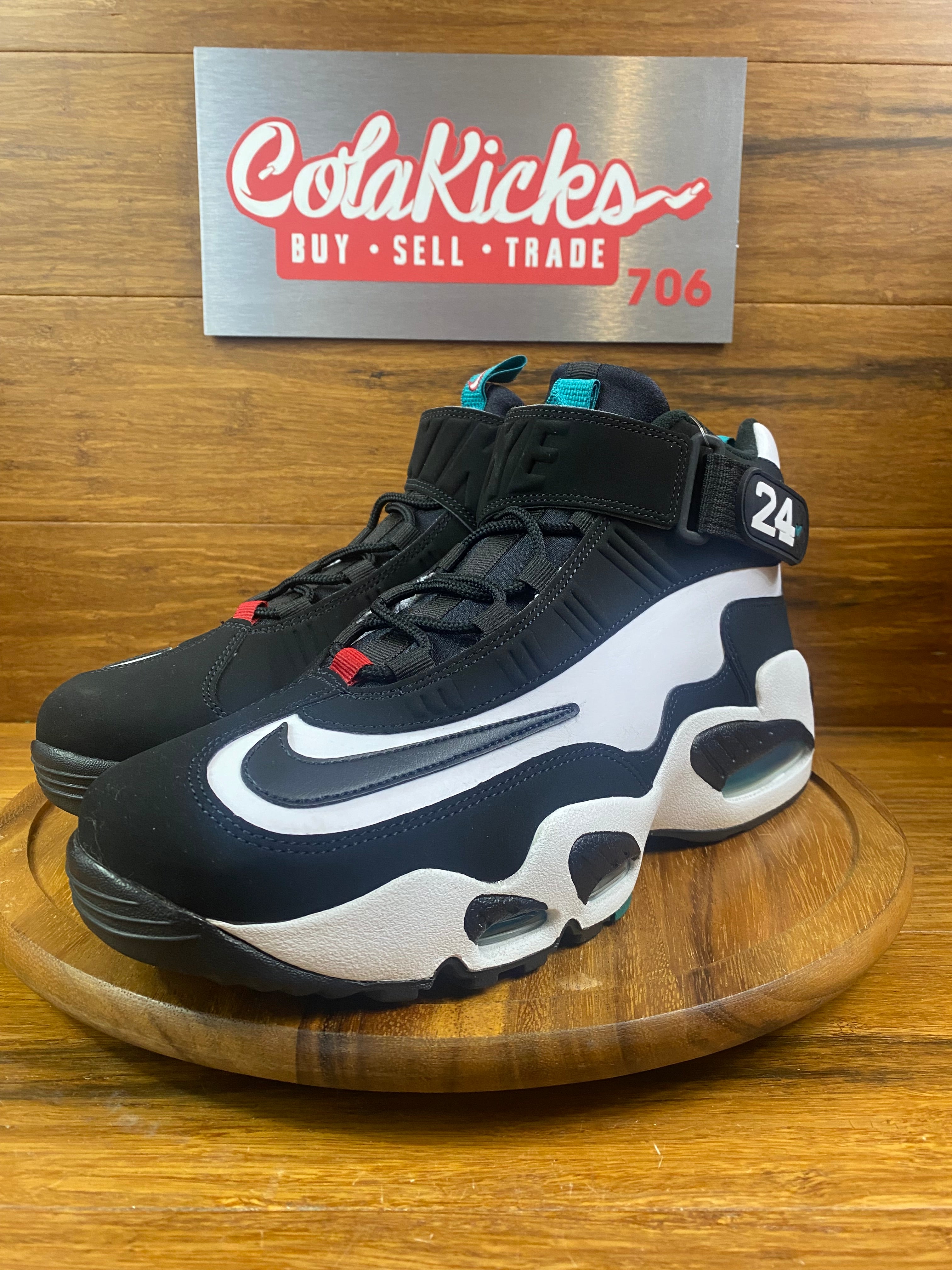 Nike Air Griffey Max 1 White Fresh Water Black