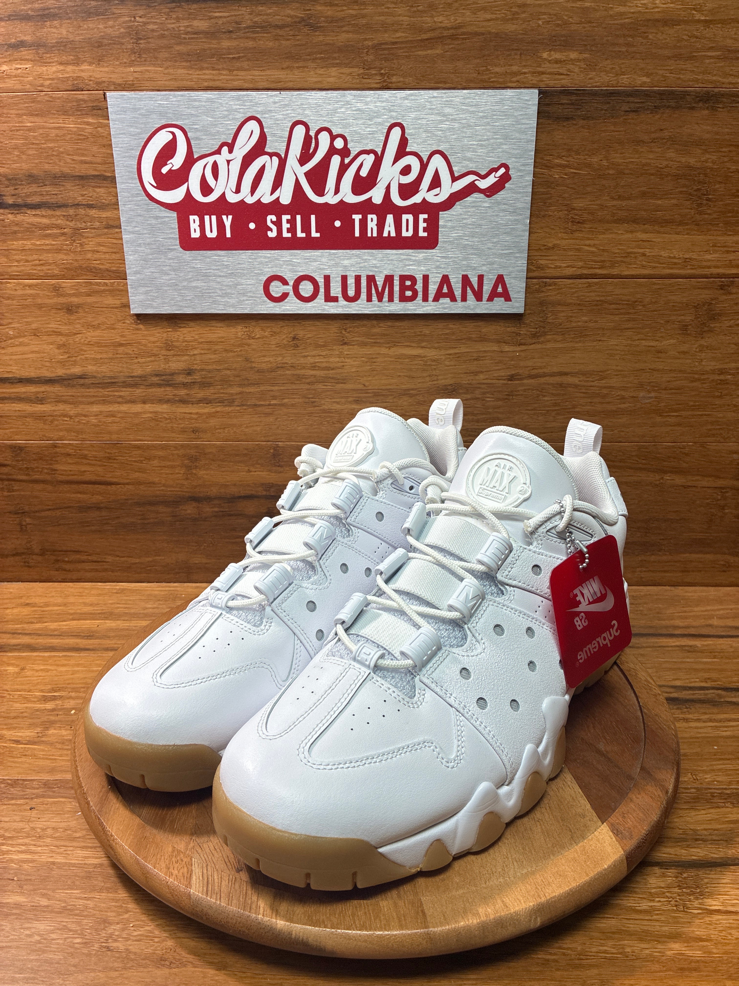 Nike SB Air Max 2 CB '94 Low Supreme White Gum