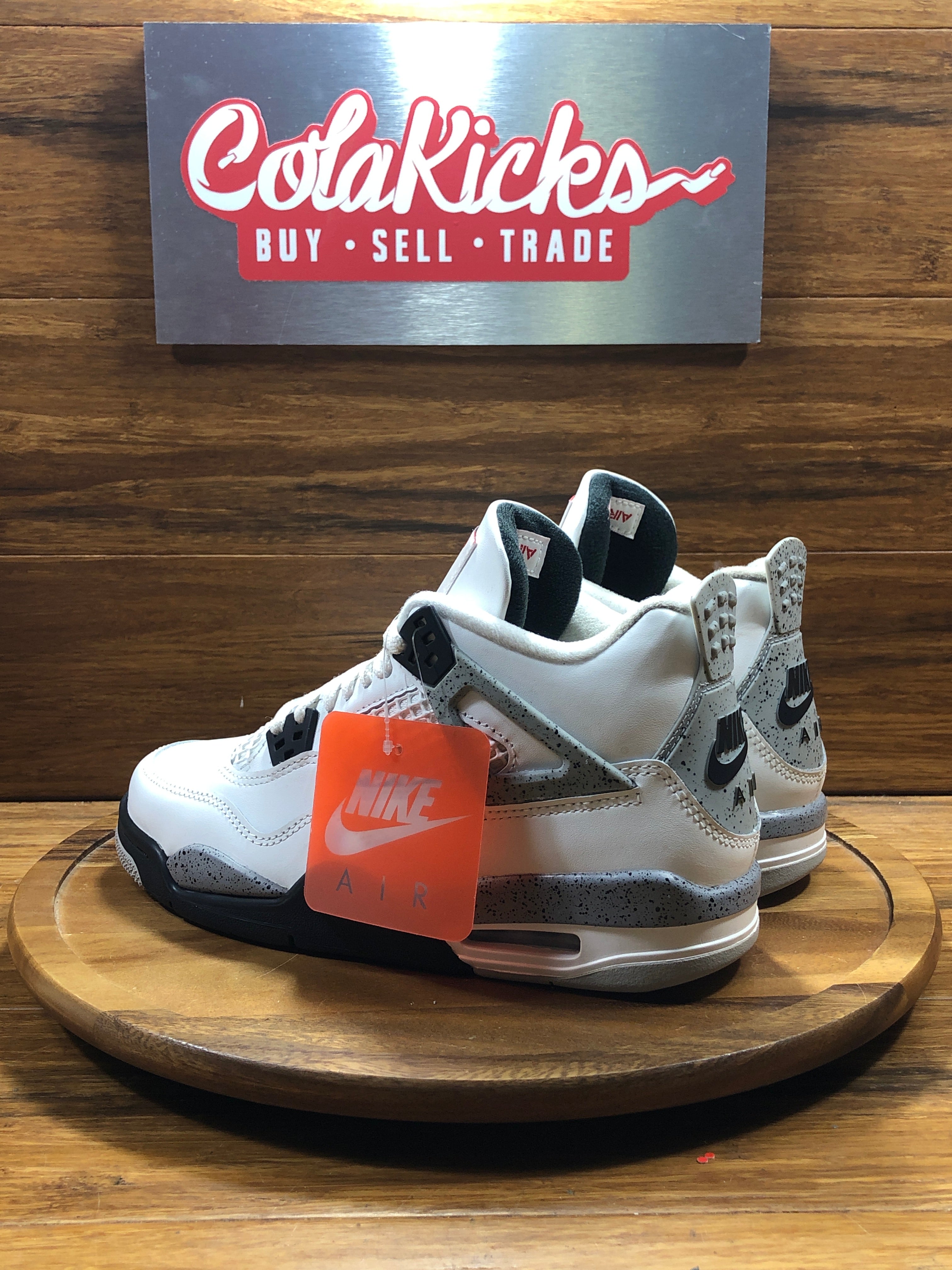 Jordan 4 Retro White Cement (2025) (GS)