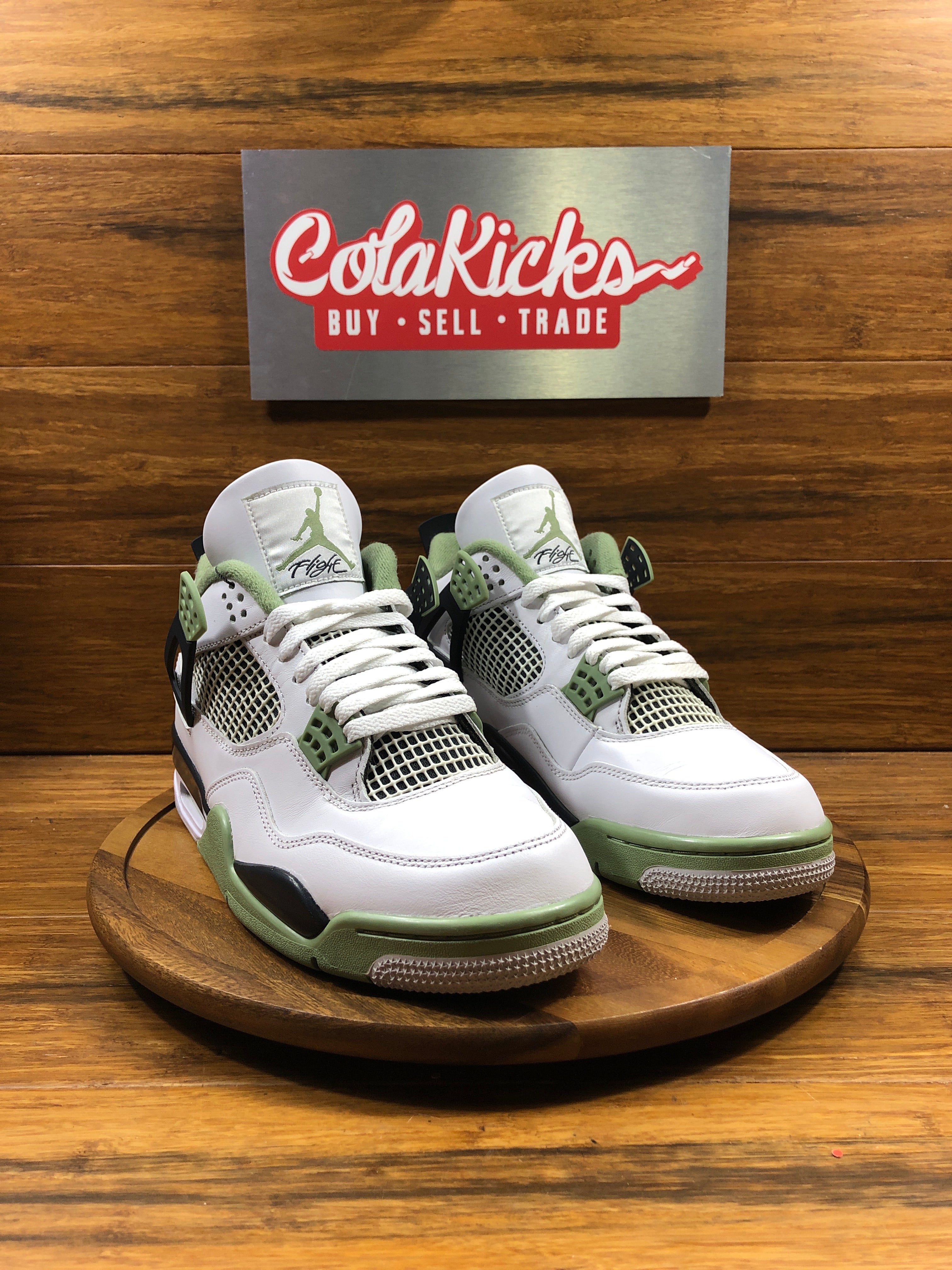 Jordan 4 Retro Seafoam (Women's)