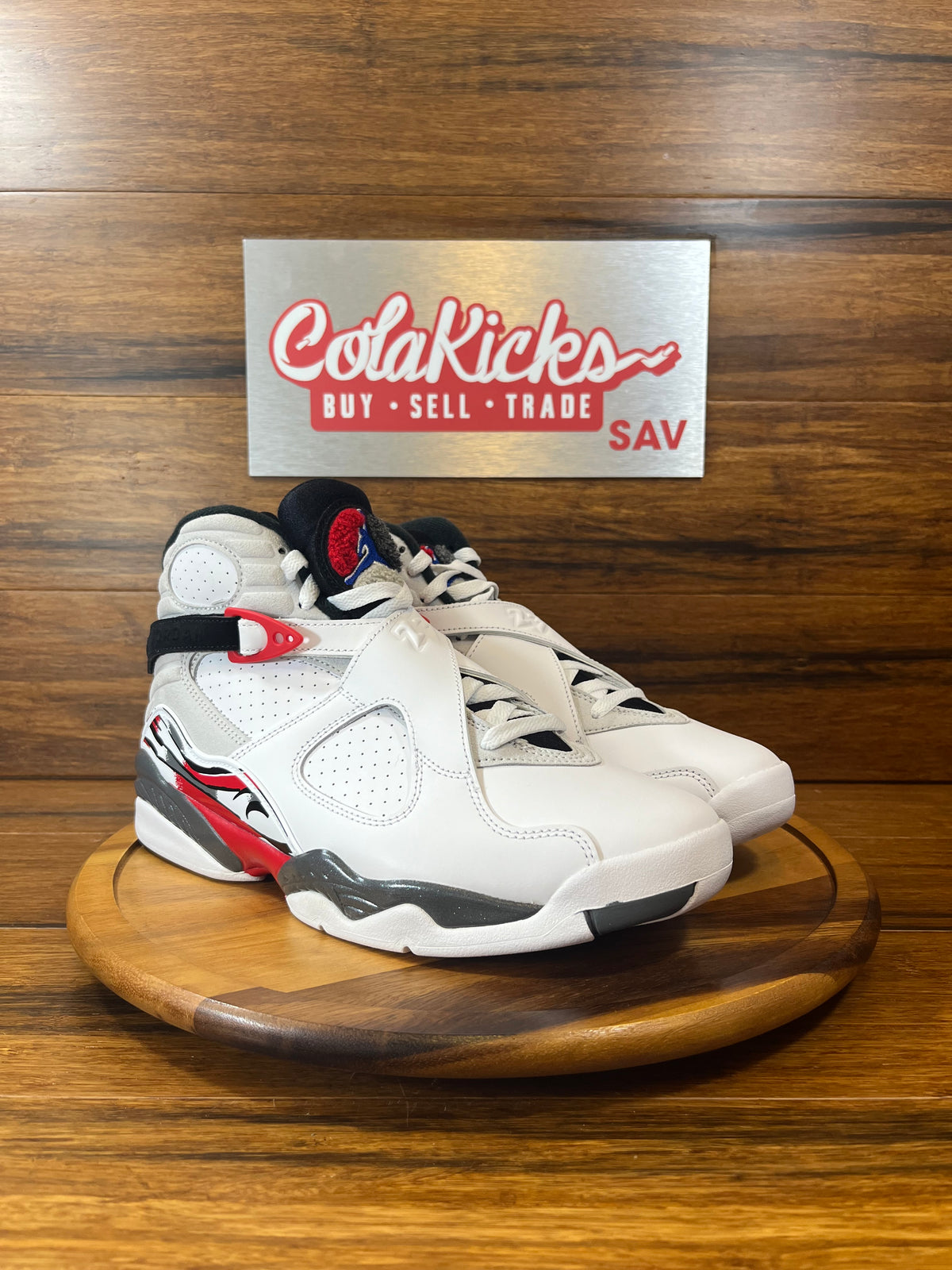 Jordan 8 Retro White True Red (2025)